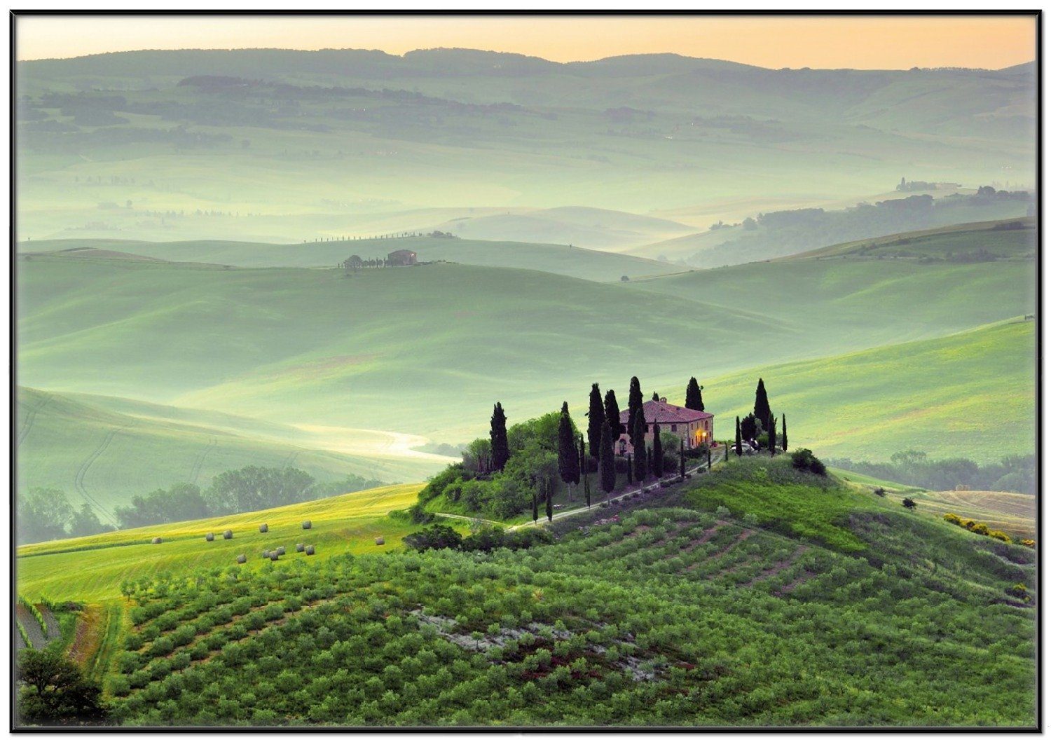 Wallario Poster, Toskana in Italien, in günstig online kaufen