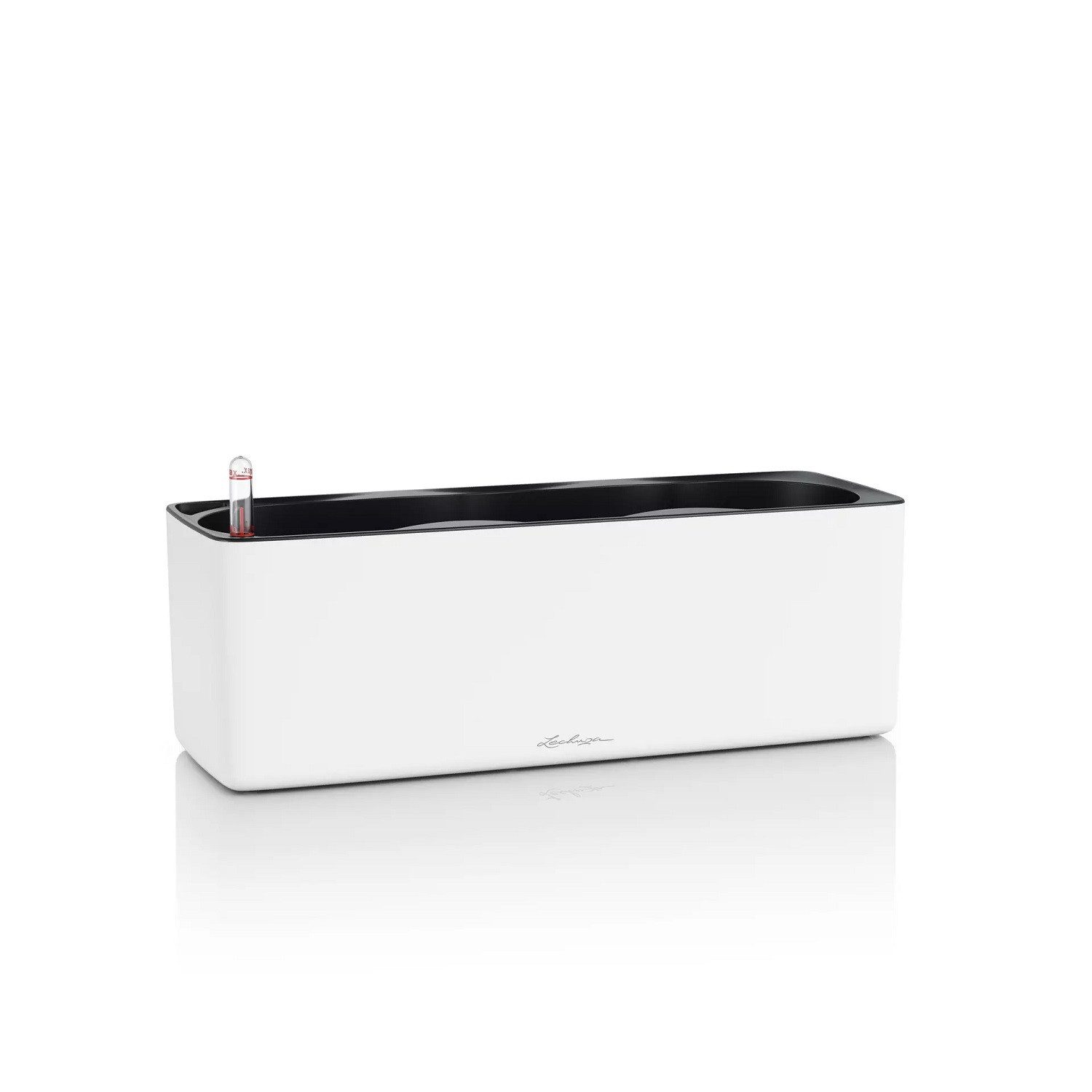 Lechuza® Kräutertopf Cube Premium Triple, Komplettset weiß matt