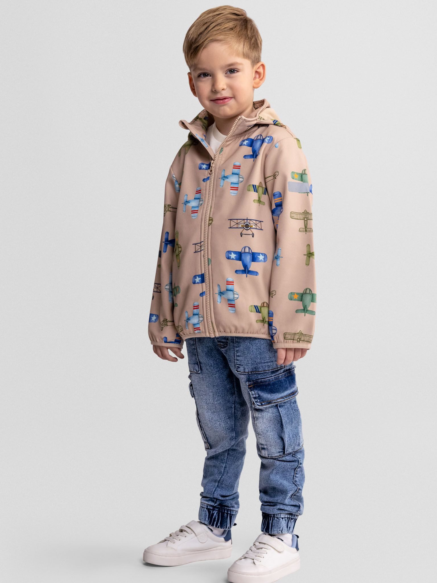 MINOTI Softshelljacke trendiger Muster