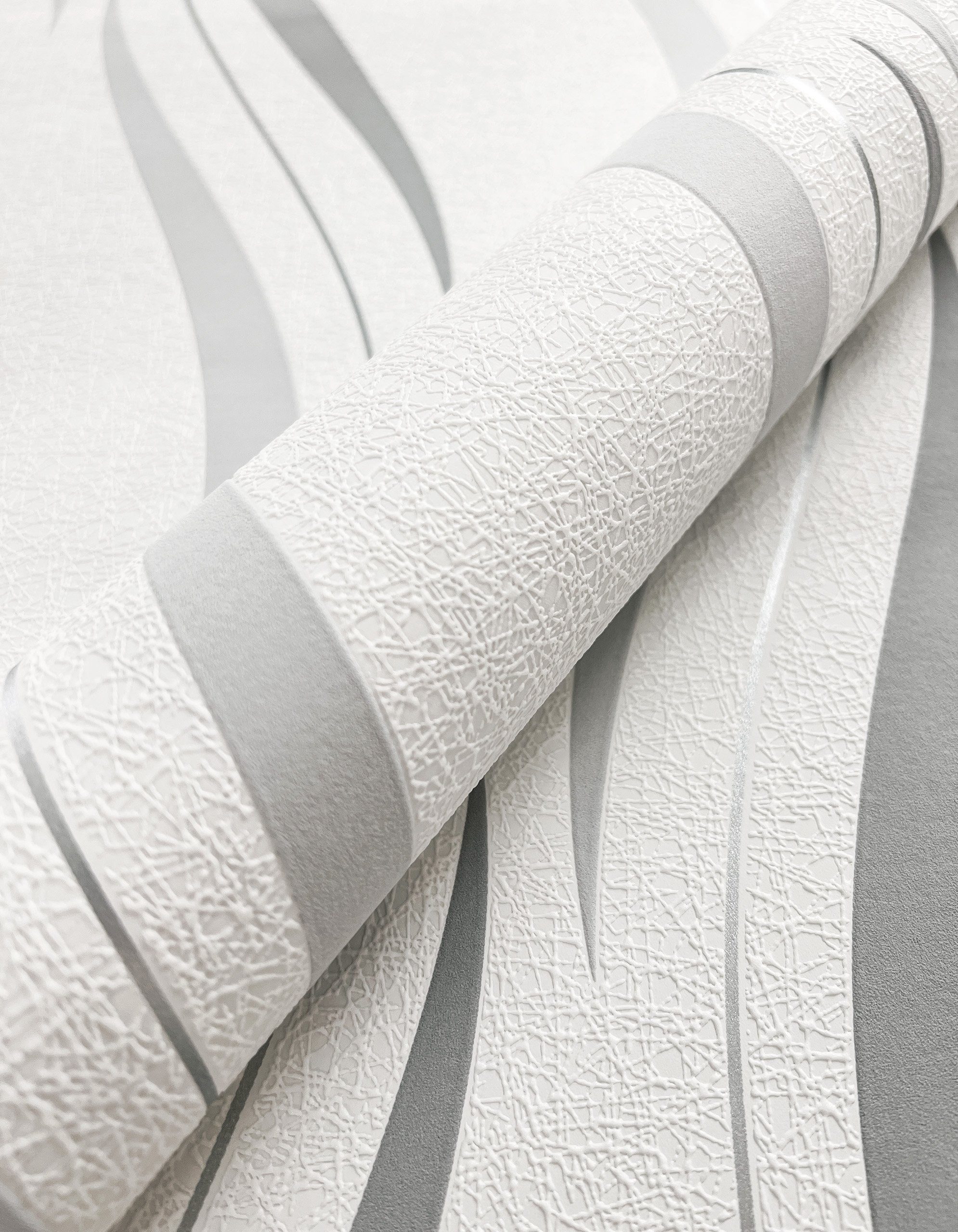 Newroom Vliestapete, Silber Tapete Modern Grafik - Mustertapete Grafik-Tape günstig online kaufen