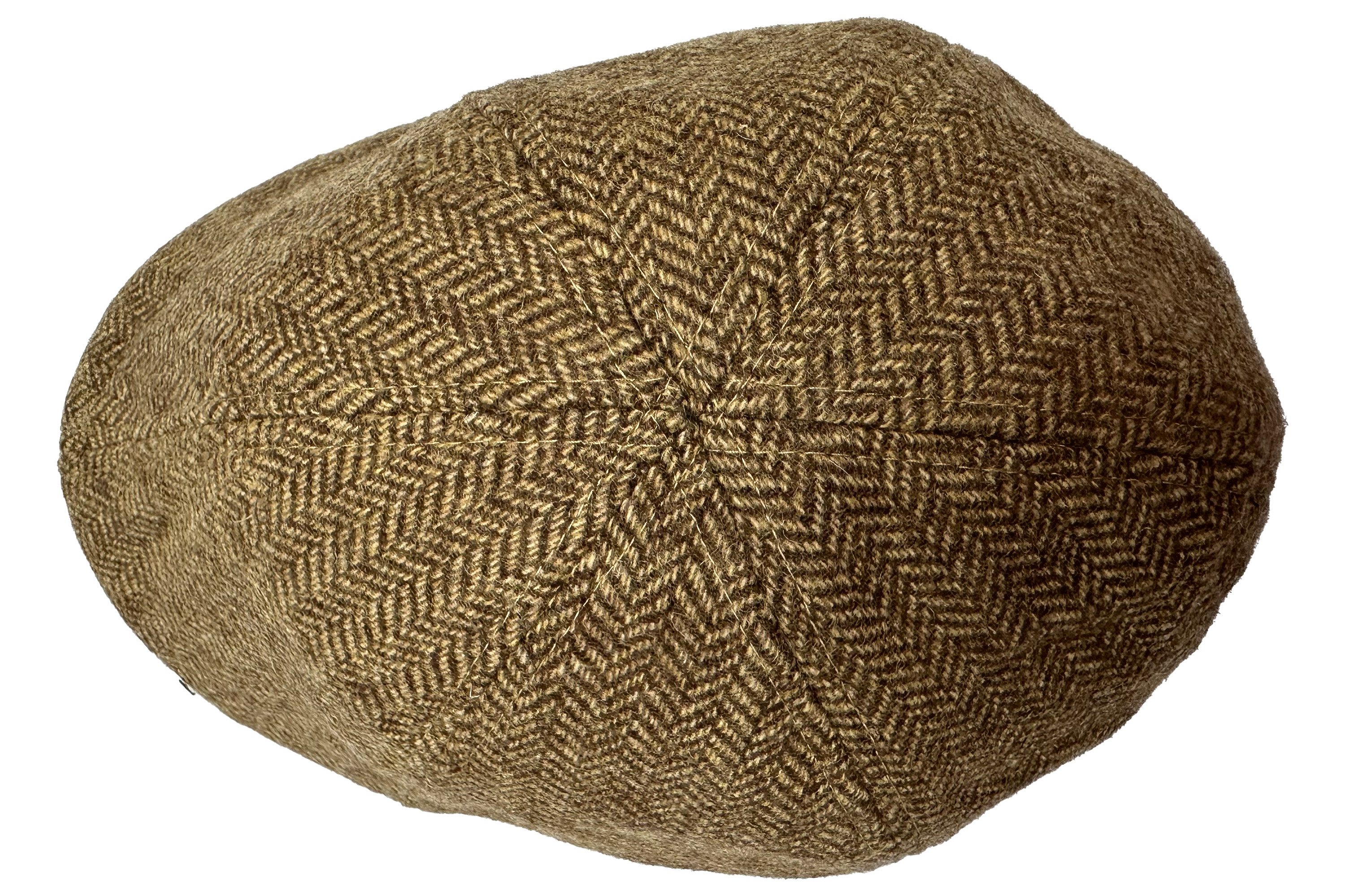 Fiebig Flat Cap 6-Panel Wool Herringbone Fischgrat Cap günstig online kaufen