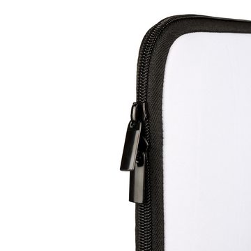 Mr. & Mrs. Panda Laptop-Hülle 20 x 28 cm Bär Vermissen - Weiß - Geschenk, Teddy, Notebook Tasche, N, Für Reisen optimiert