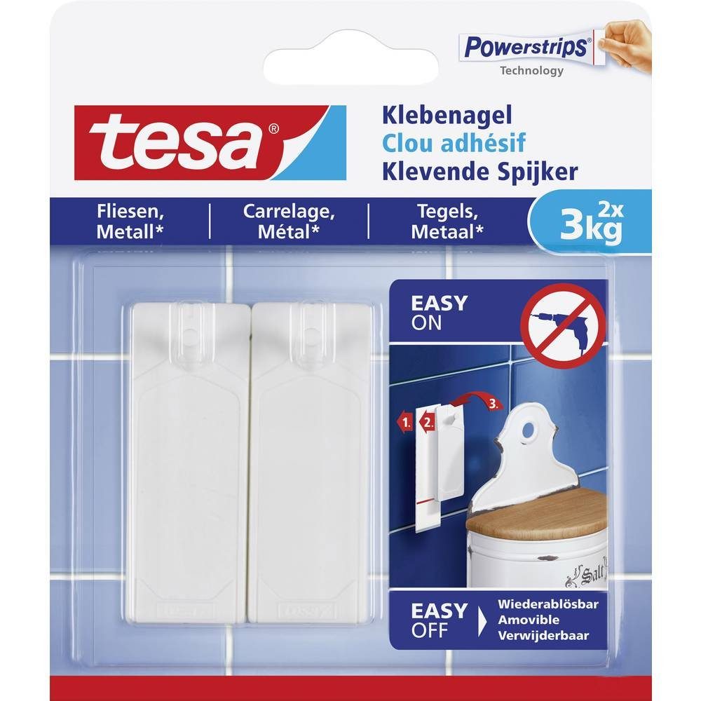 tesa Klebehaken Klebenagel | Gardinenhaken