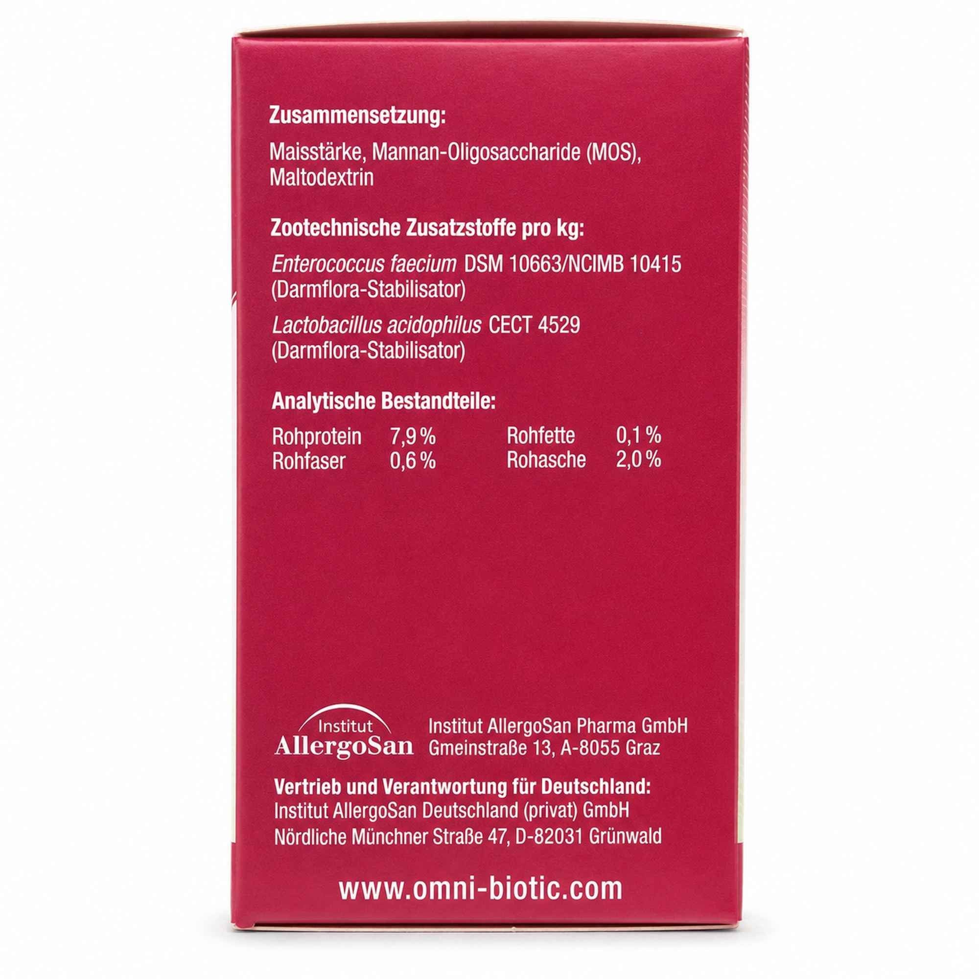 INSTITUT ALLERGOSAN OMNI BiOTiC Cat & Dog Pulver