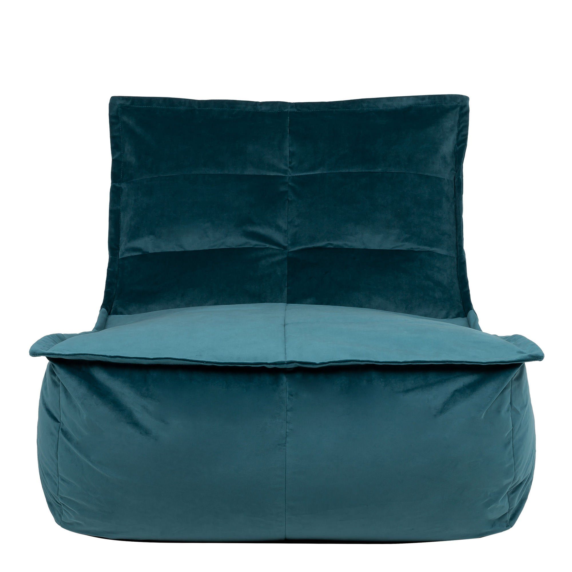 blaugrün icon Sitzsack „Dolce“ aus Sitzsack-Liege Plüschsamt