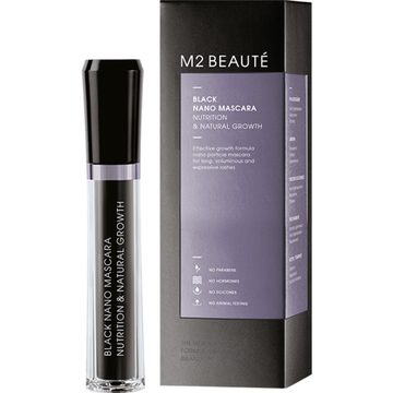 M2 Beauté Mascara Black Nano Mascara Nutrition & Natural Growth