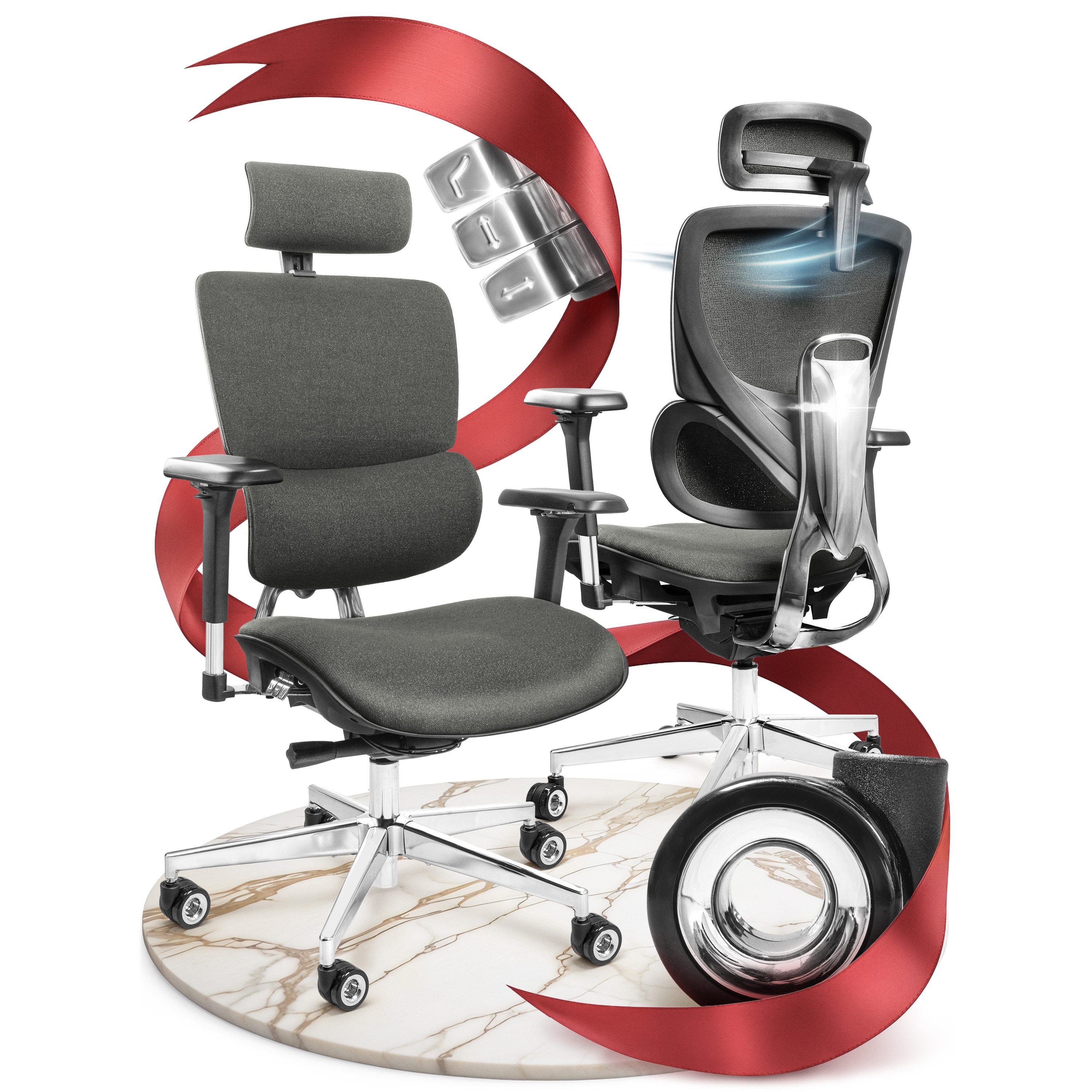 CLOUVOU Bürostuhl MasterSeat Gaming Stuhl, ergonomischer günstig online kaufen