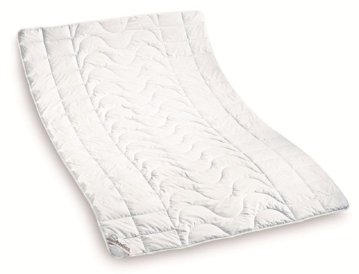 Sympathica Naturhaarbettdecke Leichtes Kamelhaar Sommerbett Steppbett 155x220 cm Sommerdecke 100%, Füllung: 100% Kamelhaar
