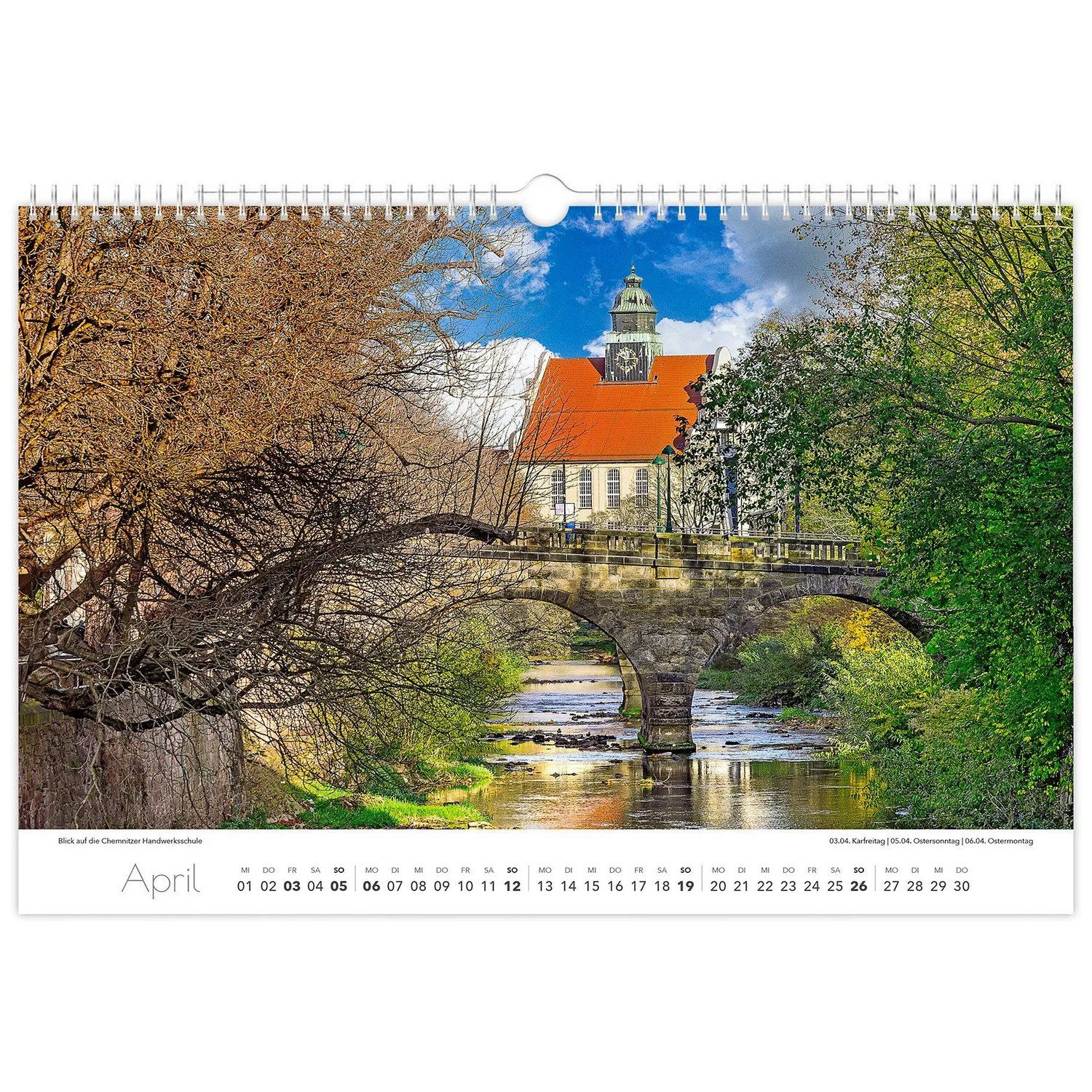 Schubert Wandkalender Kalender Chemnitz 2026
