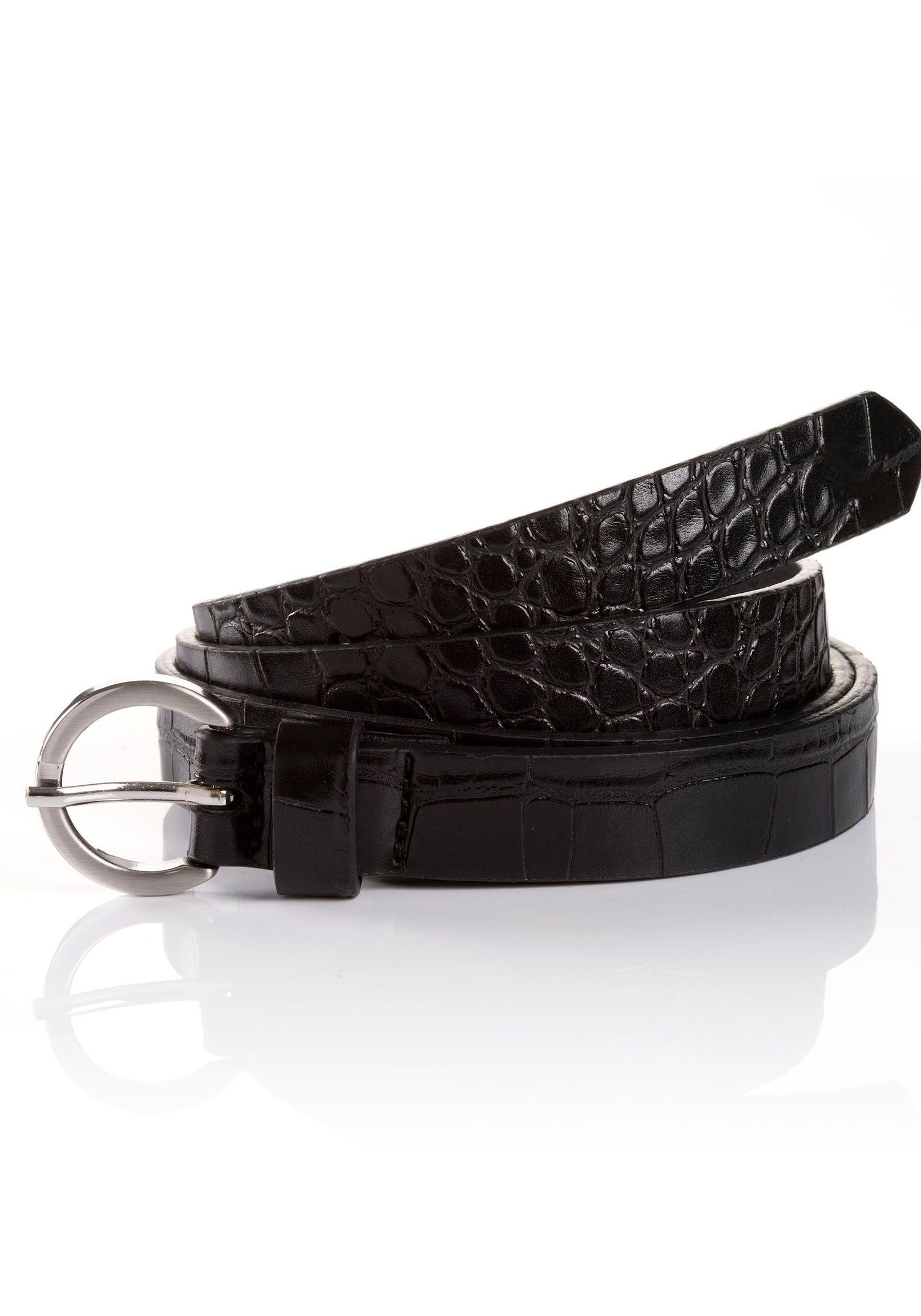 Cinque Synthetikgürtel LACONA mit Reptilienprägung günstig online kaufen