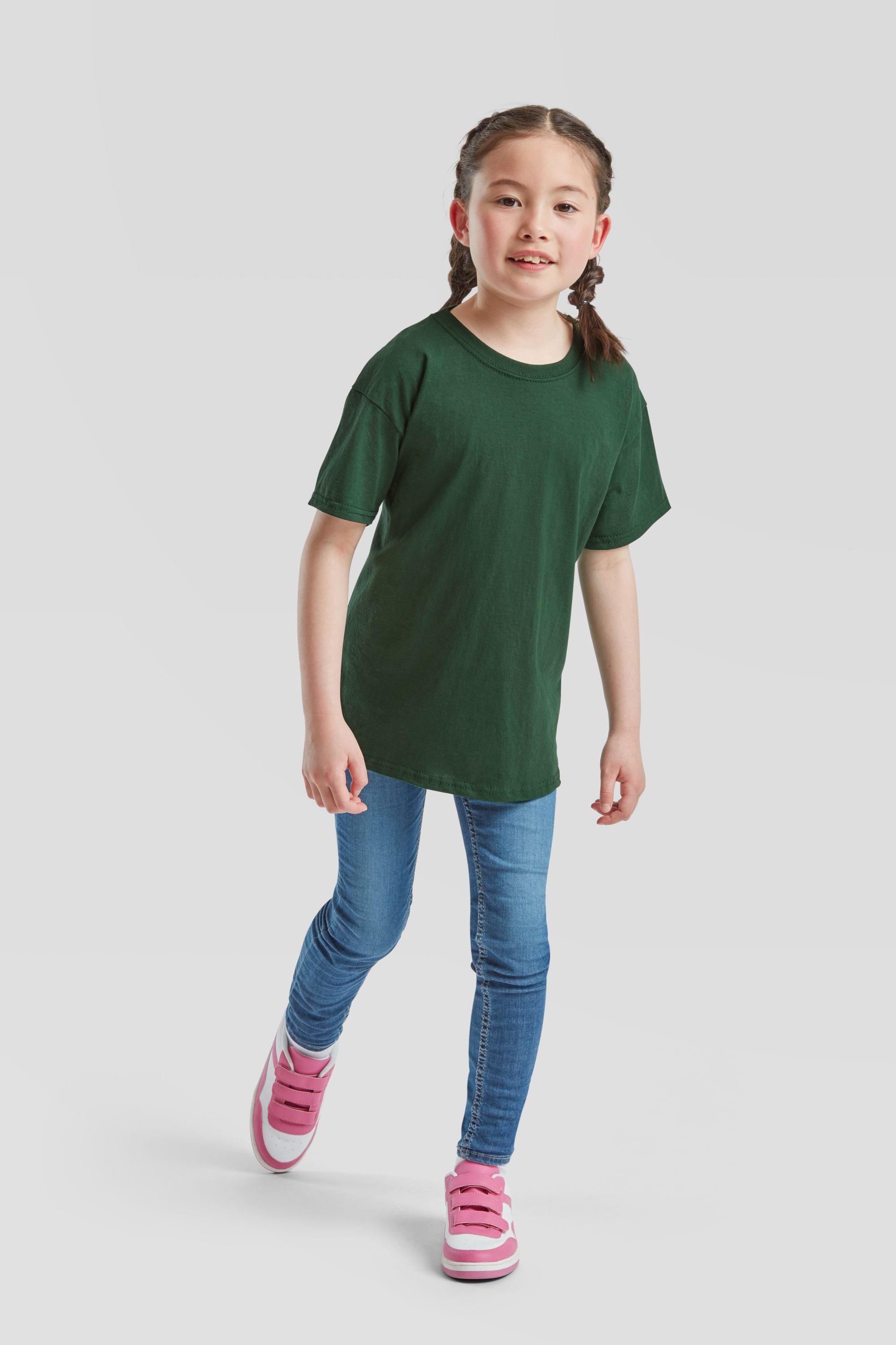 Fruit of the Loom Rundhalsshirt Fruit of the Loom Valueweight T Kids