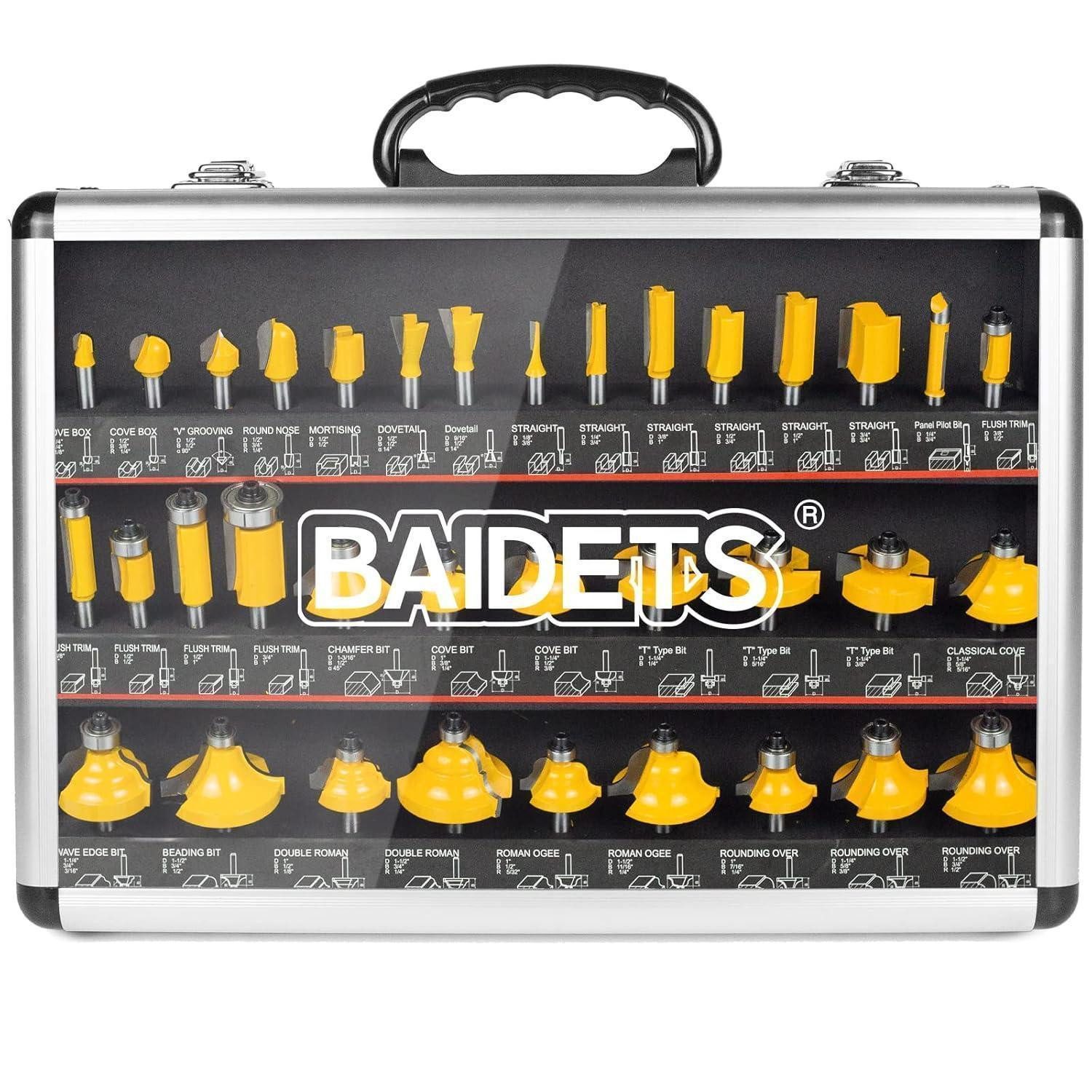 LuxusKollektion Fräser-Set Fräser Set Holz Hartmetall Oberfräse 35tlg 35 tlg. Fräser Set