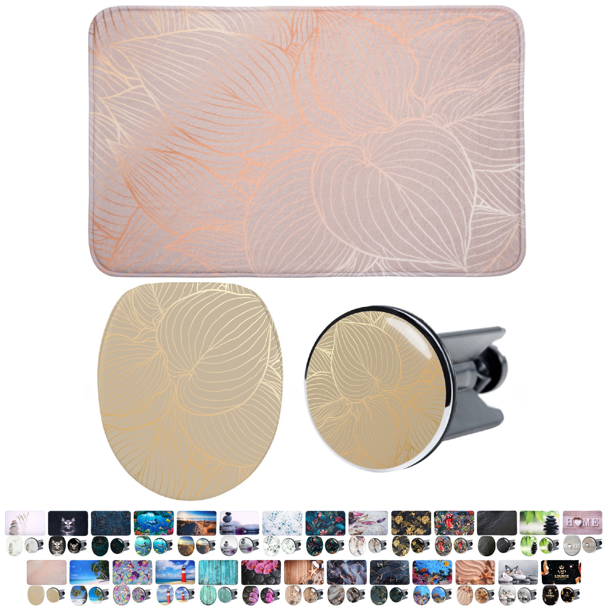 Sanilo Badaccessoire-Set 3-teilig mit Motiv, viele günstig online kaufen