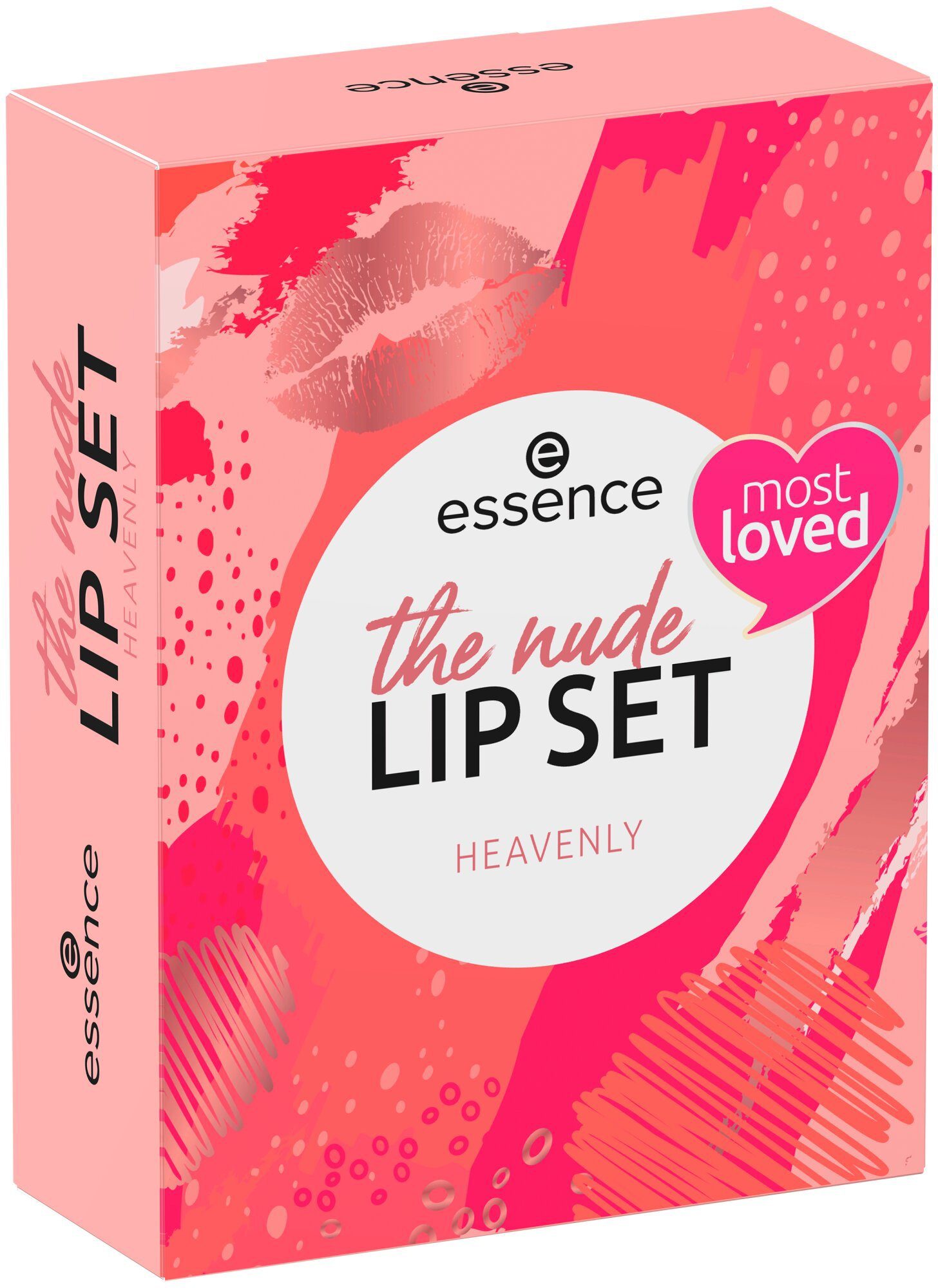 Essence Lippenpflege-Set the heavenly, set 3-tlg. nude lip