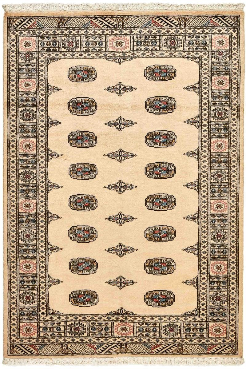 Orientteppich Pakistan Buchara 2ply 123x181 Handgeknüpfter Orientteppich, Nain Trading, rechteckig, Höhe: 8 mm
