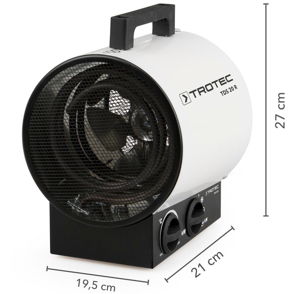 TROTEC Heizlüfter Elektroheizer TDS 20 R, günstig online kaufen