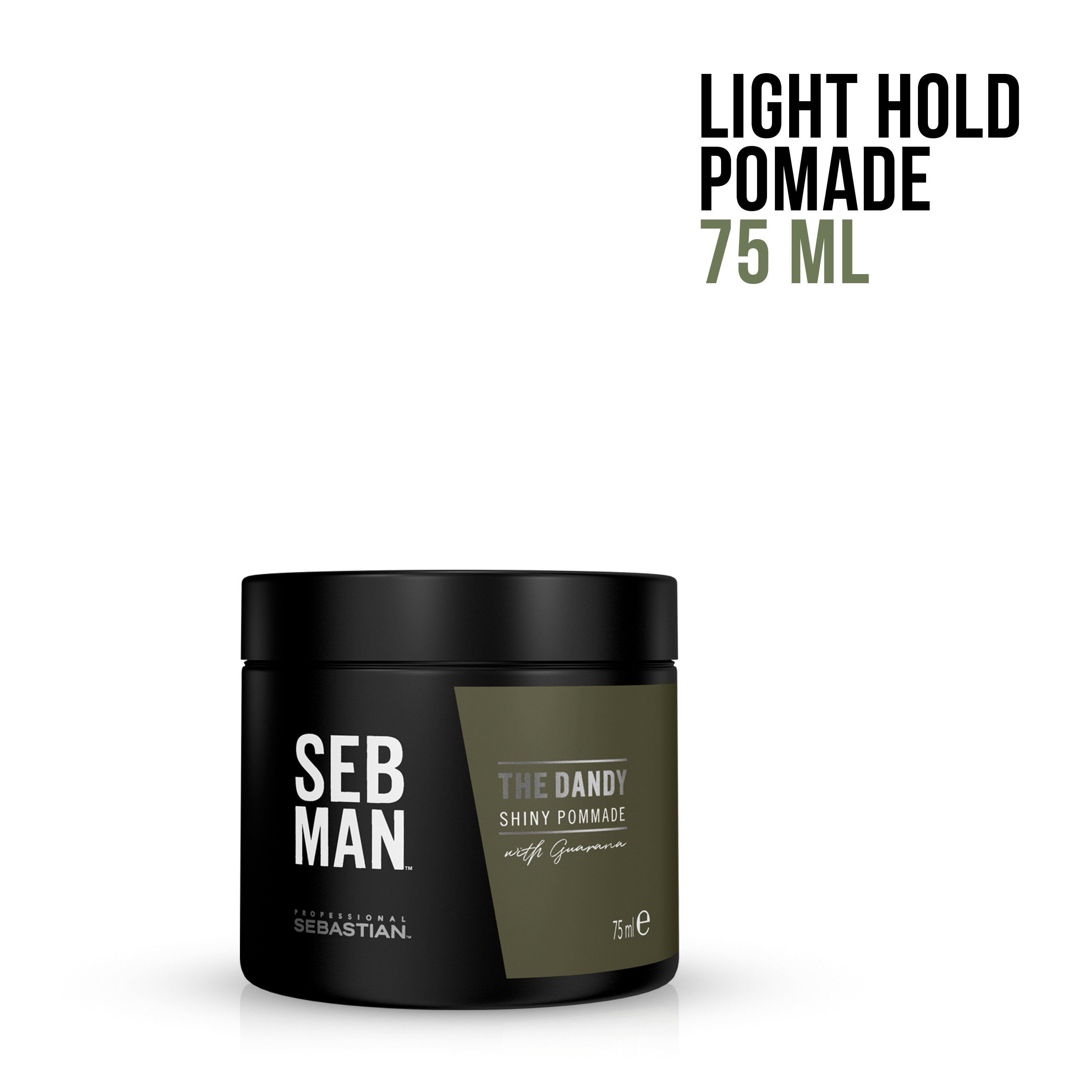 Seb Man Haarpomade SEB MAN THE DANDY POMADE, leichter Halt, glänzendes Finish, mit Bergamotte und rosa Pfeffer