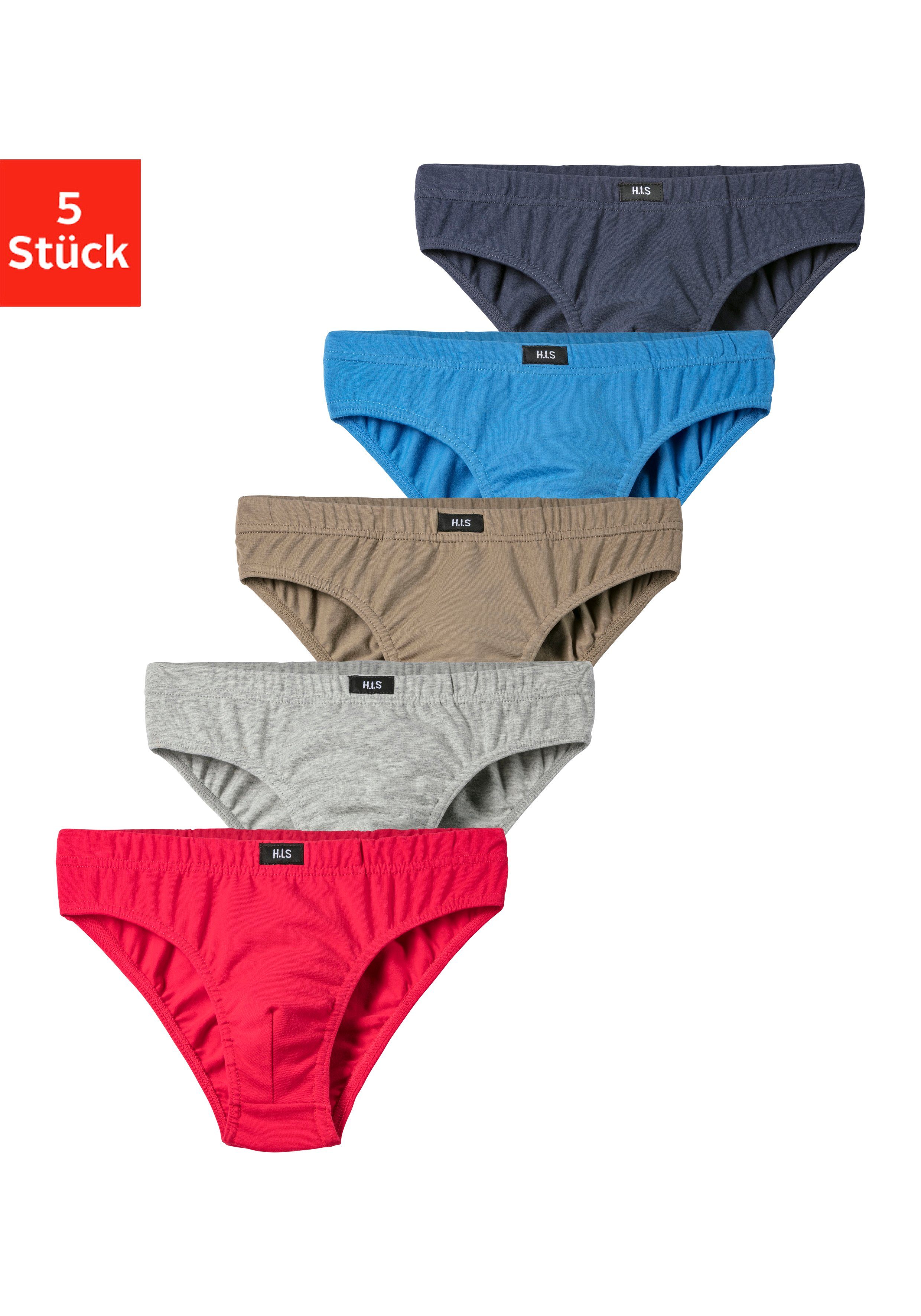 Slip jeden (Packung, H.I.S 5-St) bequemer Jungen, für für Tag Basic