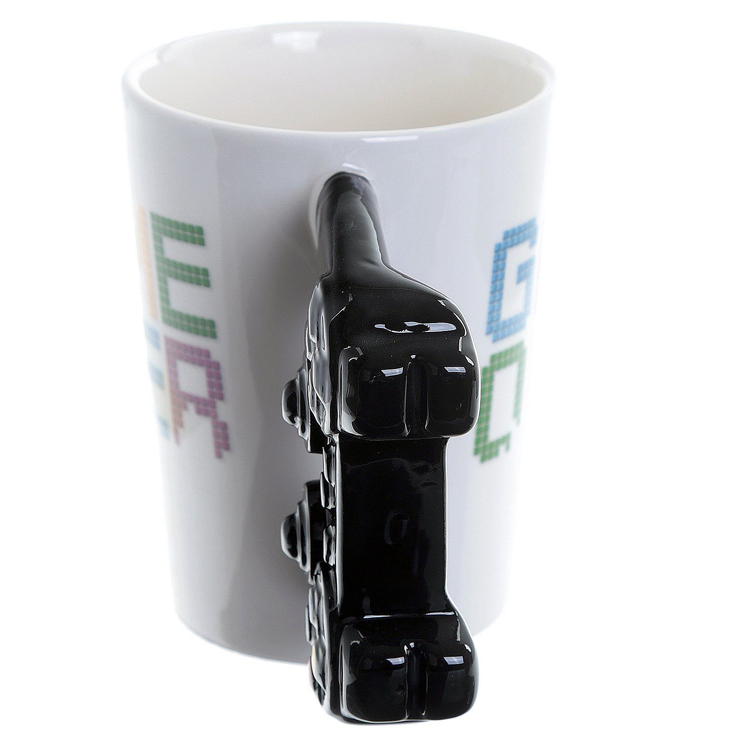 Puckator Tasse Controller Tasse Game Over mit 3D Controller am Henkel