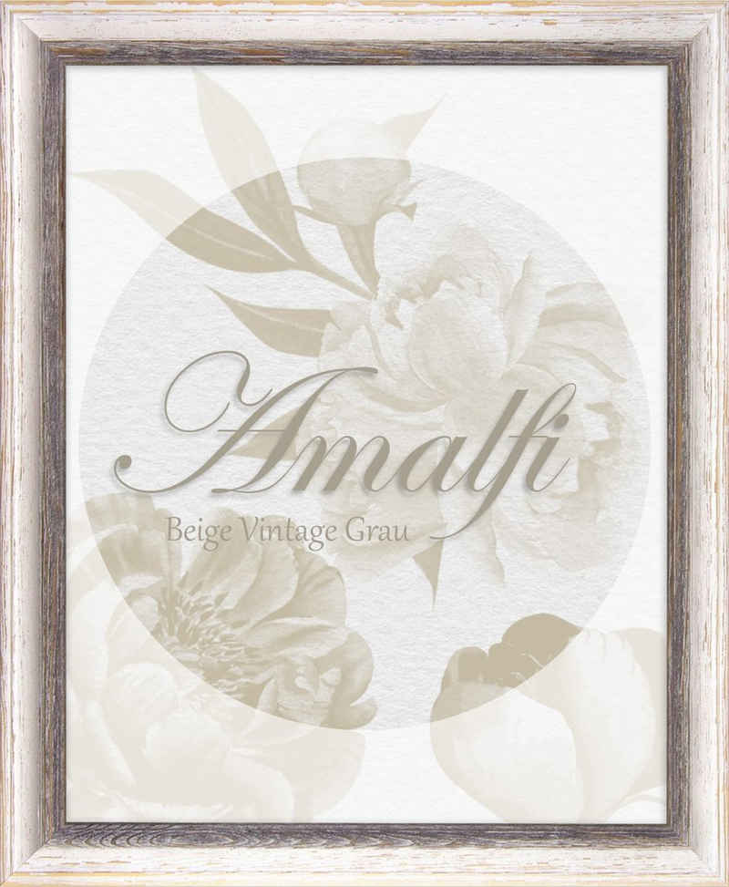 BIRAPA Фоторамки Рамки Amalfi, (1 Stück), 20x20 cm, Braun Weiß Vintage, Holz