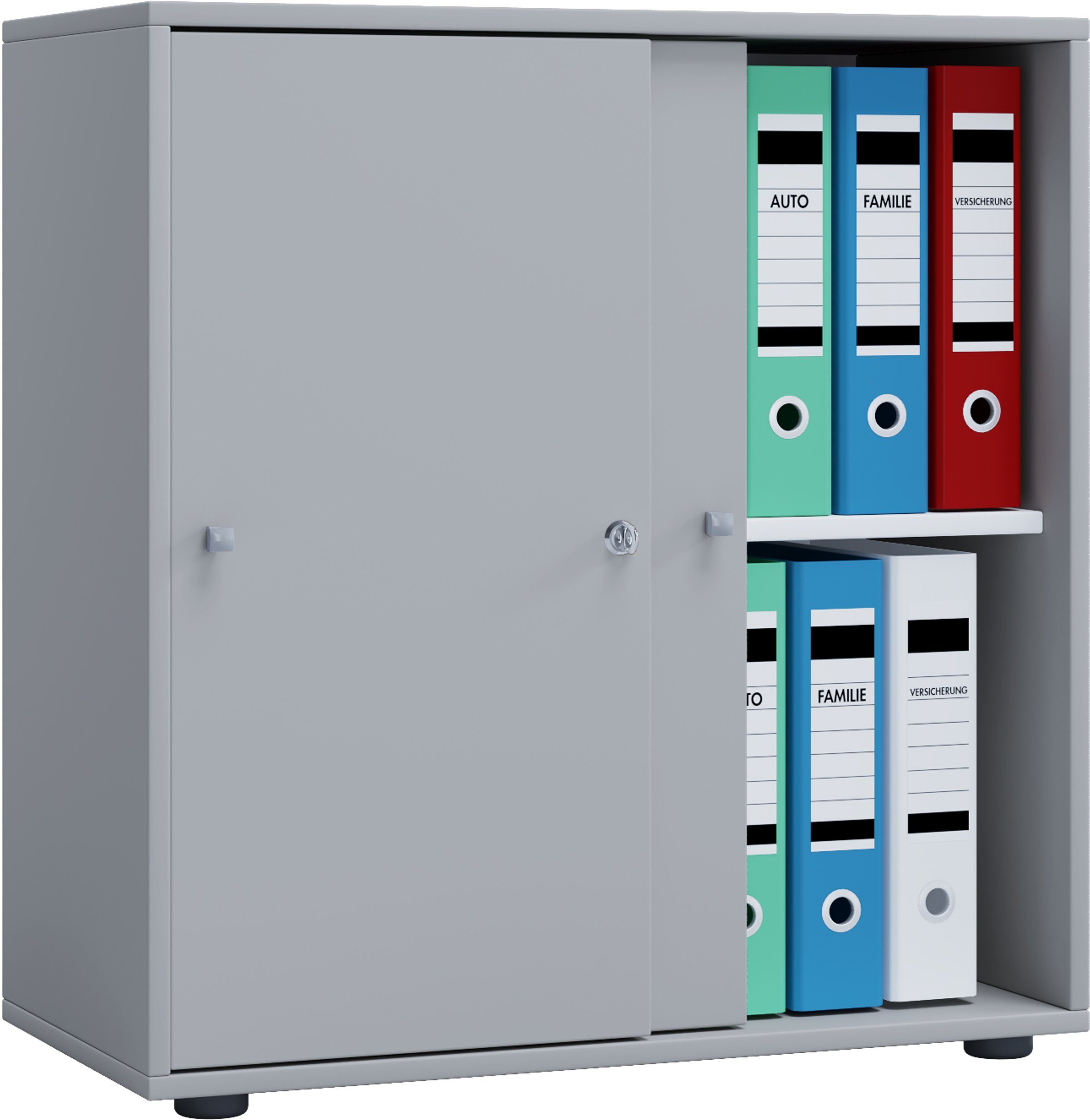 VCM Aktenschrank Büroschrank Aktenschrank Schiebetüren Lona günstig online kaufen