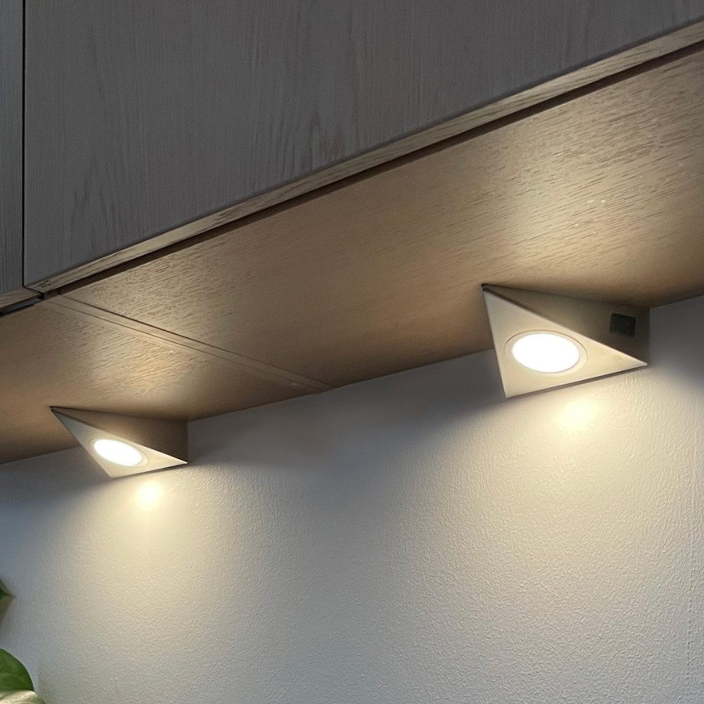 Loevschall LED Unterbauleuchte Emerald 3-kit, LED günstig online kaufen