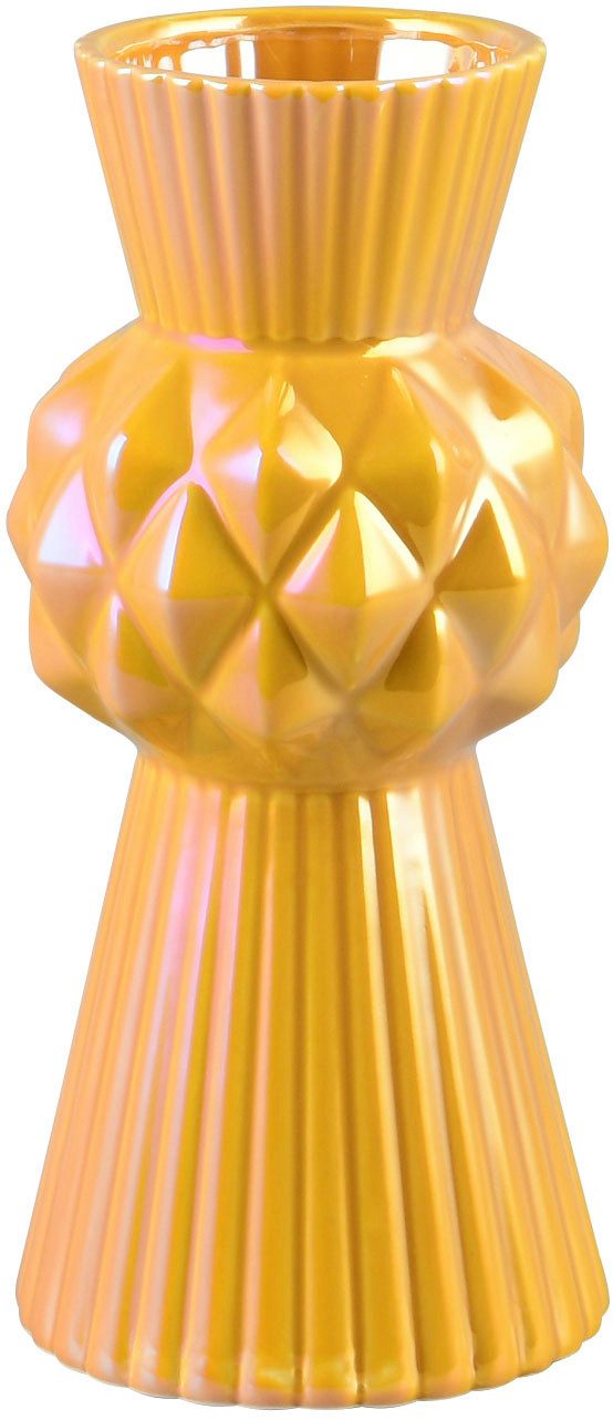 MIRRORS AND MORE Dekovase VORO (1 St), Bunte Dekovase in auffälliger Form