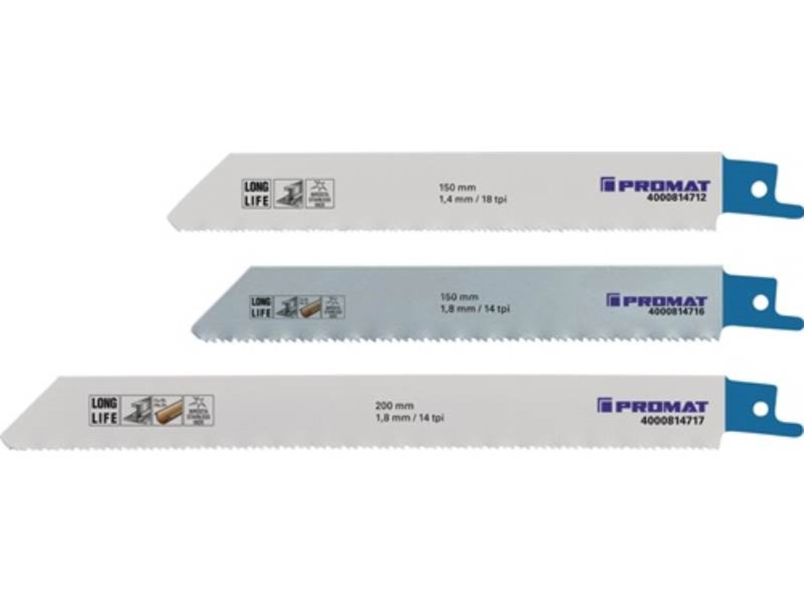 PROMAT Säbelsägeblatt PROMAT Säbelsägeblattset für Metall günstig online kaufen