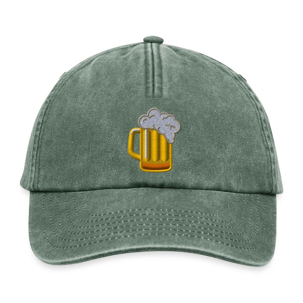Baseball Cap Bier Stickerei Vintage Cap
