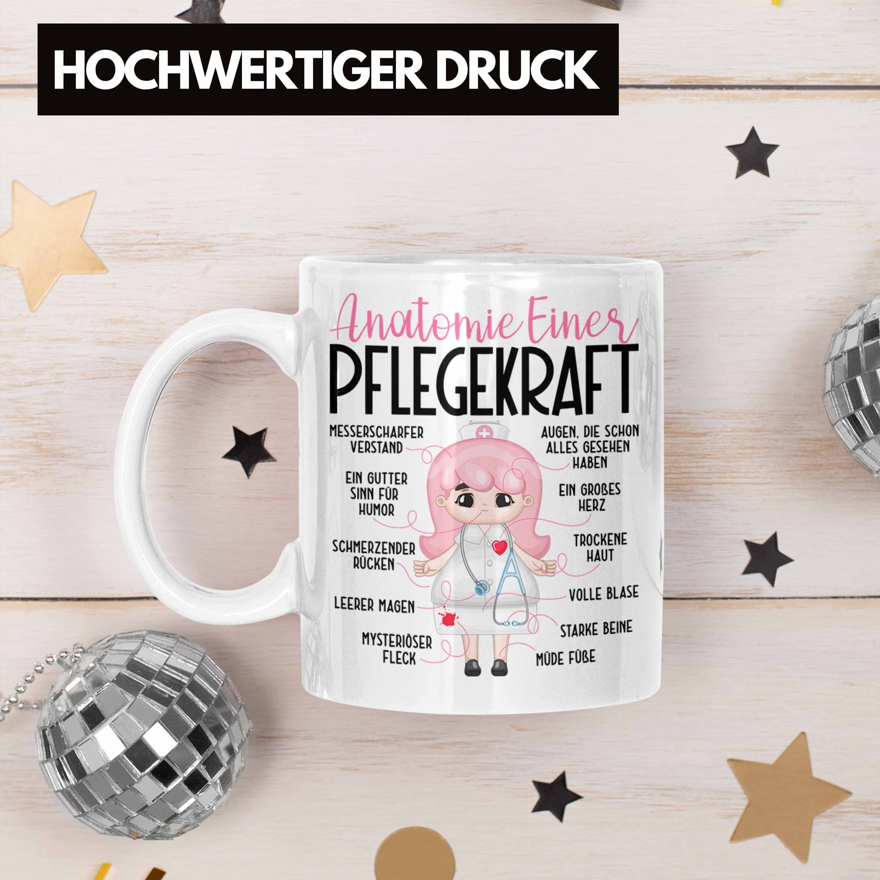 Trendation Tasse Pflegefachkraft Tasse Geschenk Anatomie Einer Pflege Frauen Pflegerin