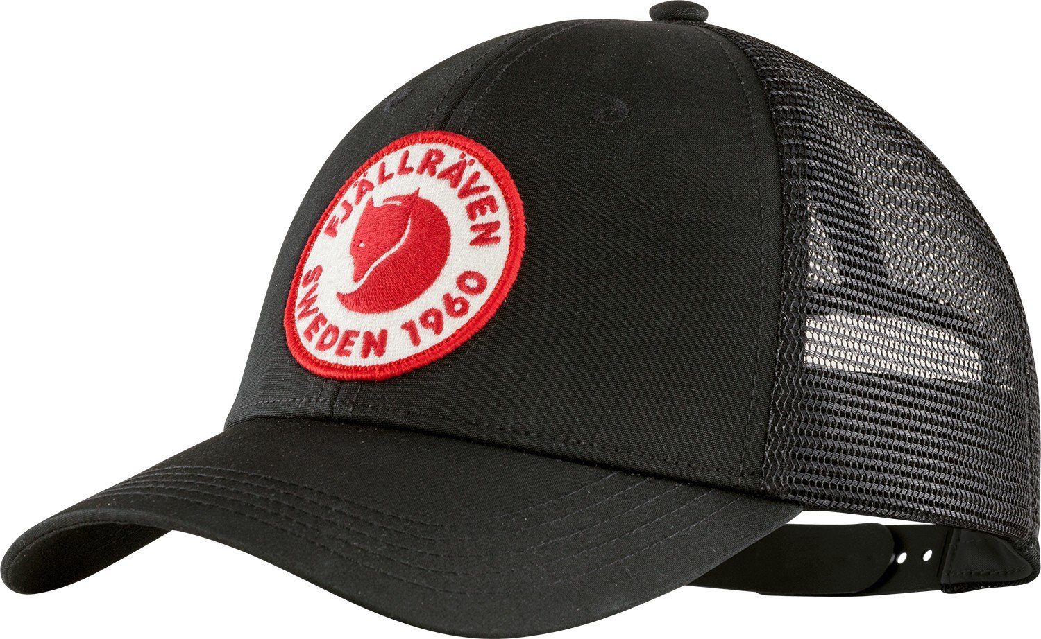 Fjällräven Schirmmütze 1960 Logo Langtradarkeps black