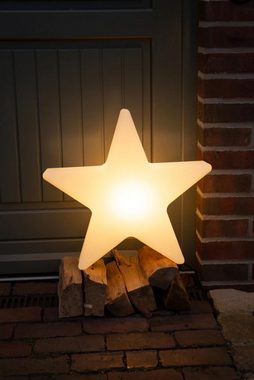 8 seasons design LED Stern Shining Star Dekoleuchte Solar Durchmesser 80 cm