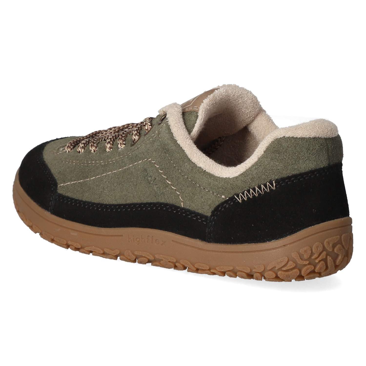 Rieker Rieker Sneaker Low 52303-54 Damen Rauleder green Schnürschuh – Bild 3 von 5