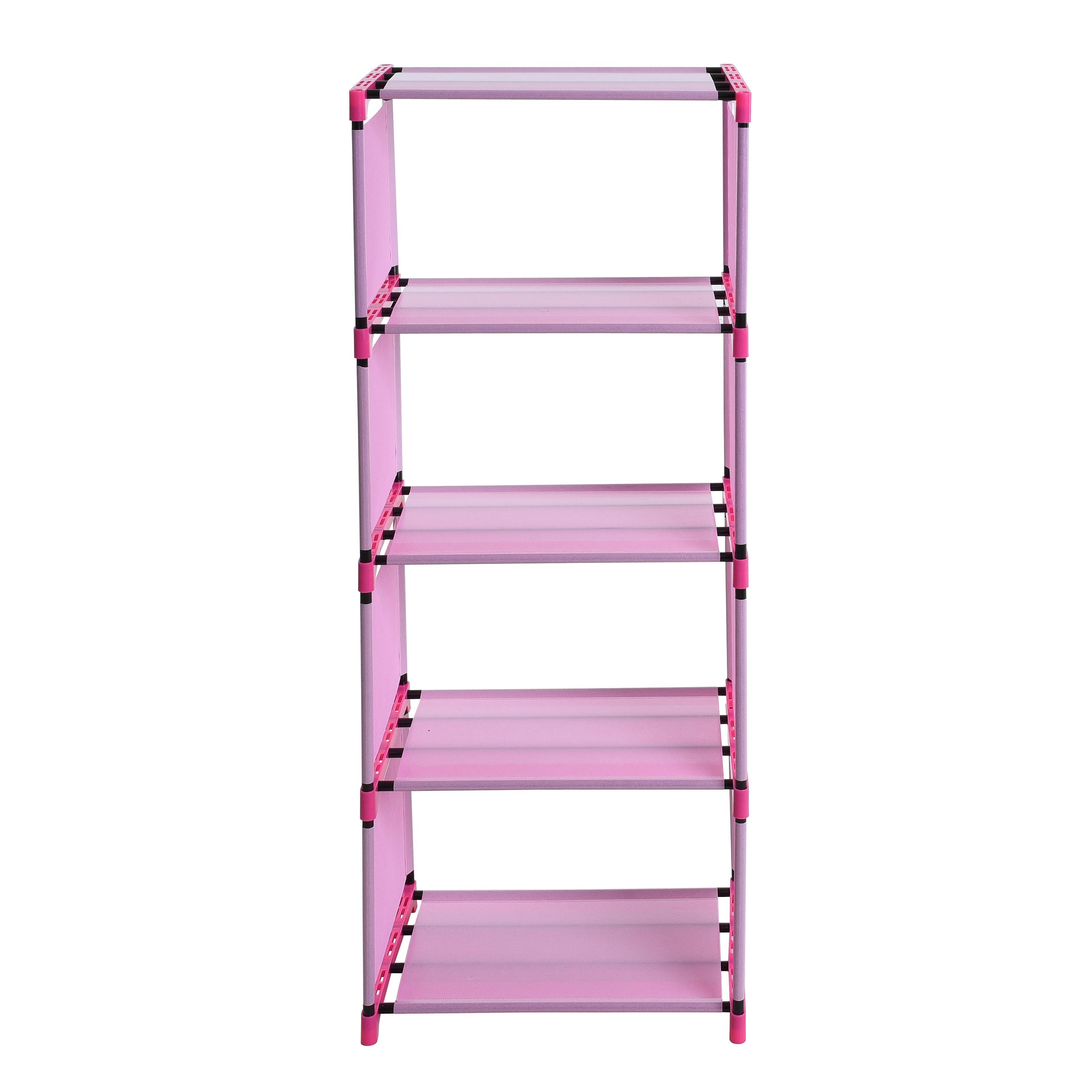 ESTEXO Regal Bücherregal Standregal Bücherschrank Wandregal Stoffregal 4 Fä günstig online kaufen