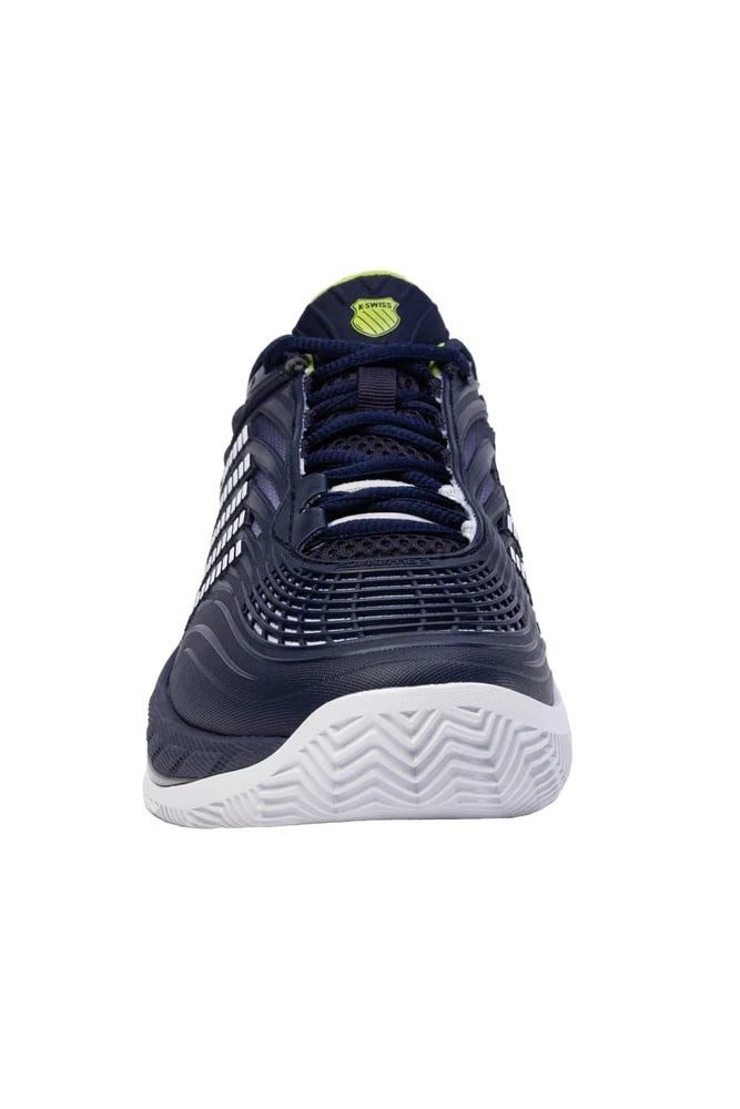 K-Swiss Performance Hypercourt Supreme 2 HB Clay/Sandplatz - peacoatblau/weiss/limegrün Tennisschuh