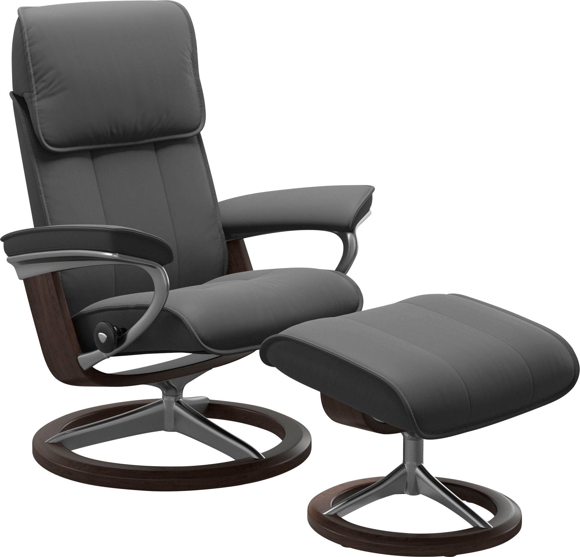 Stressless® Relaxsessel Admiral, mit Signature Base, Größe M & L, Gestell Wenge