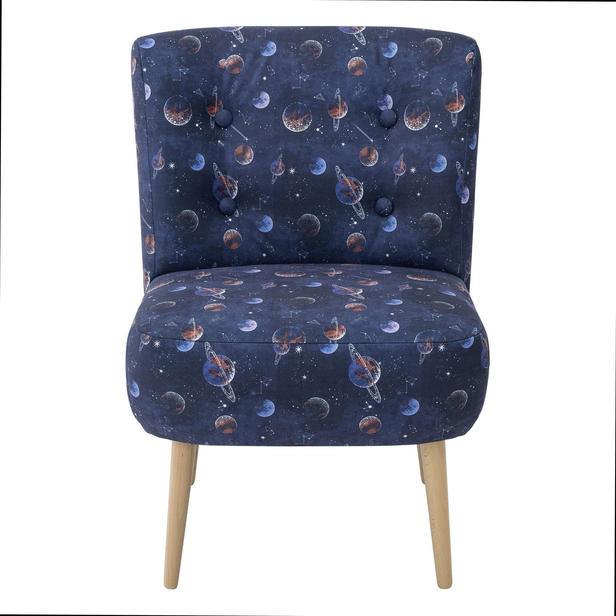 Kostenlosem Sessel inkl. aufm Sessel 58 verarbeitet,bequemer Kader Versand, (Sparpreis Kessel 1-St), 23171 Flachgewebe Buche blau hochwertig Sitz natur Bezug /