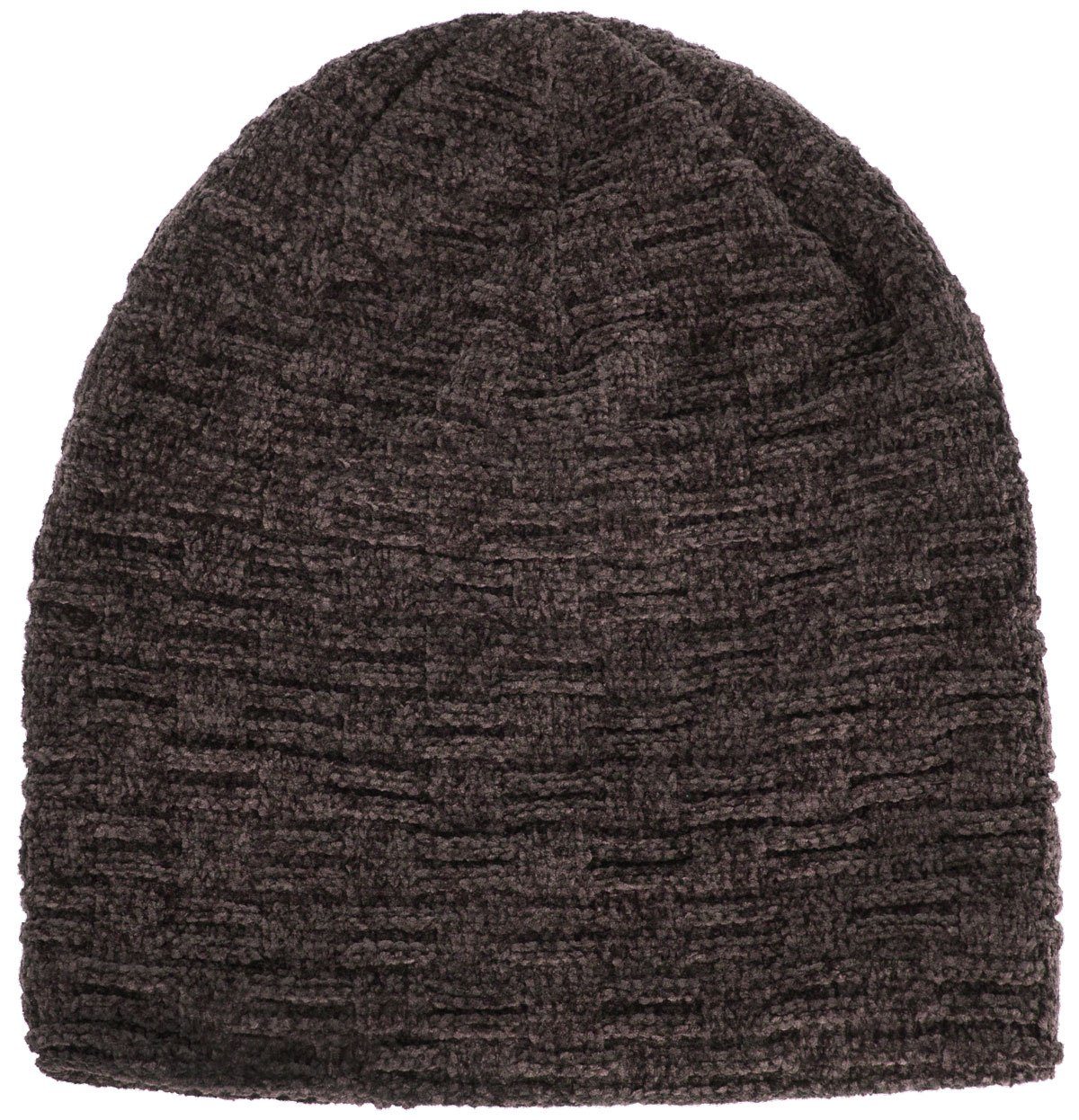 compagno Strickmütze (1-St) Warm gefütterte Wintermütze Strickmütze Beanie Damen und Herren