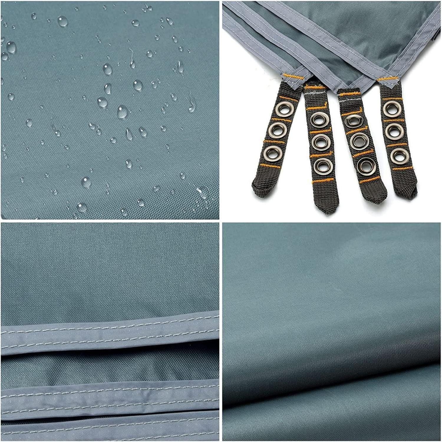 LuxusKollektion Zeltunterlage Zeltplane wasserdichte 210D Camping Tarp Oxford Tuch Unterlage