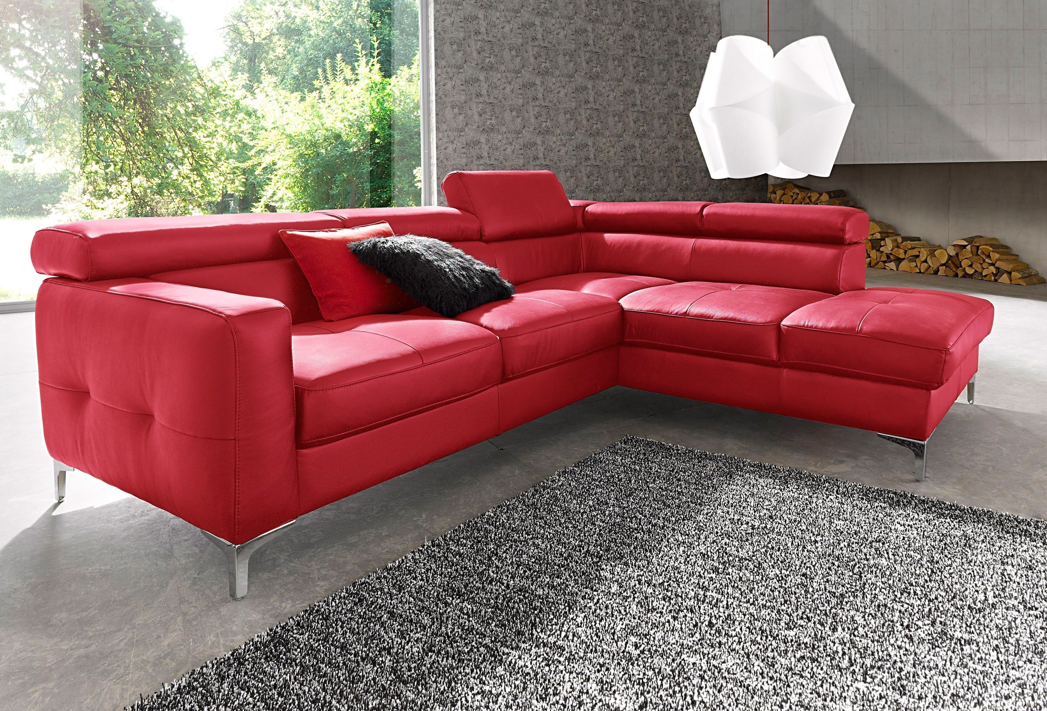 COTTA Polstergarnitur "Sammy L-Form", (Set), Set bestehend aus: Ecksofa mit günstig online kaufen