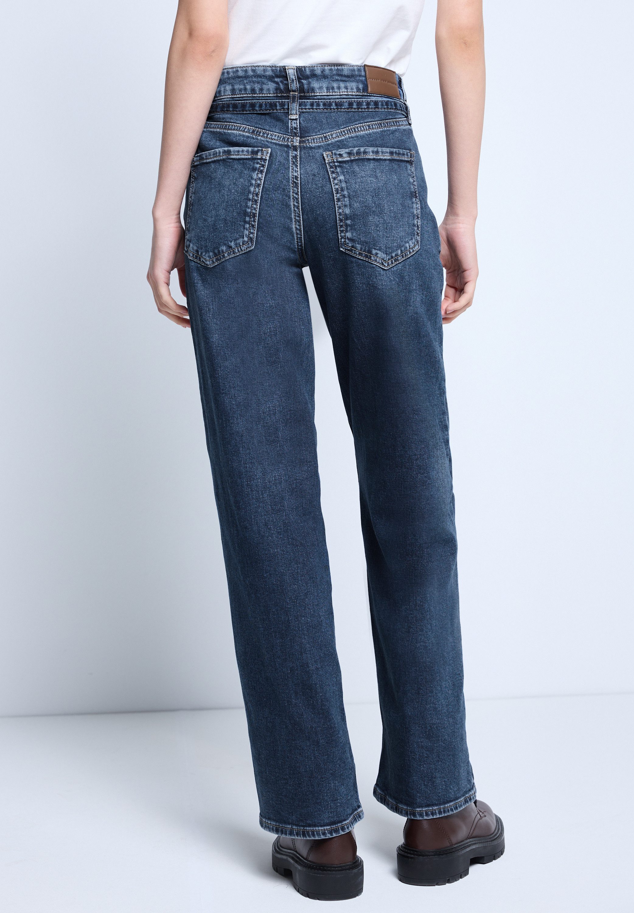 STREET ONE STUDIO Comfort-fit-Jeans aus Baumwolle günstig online kaufen