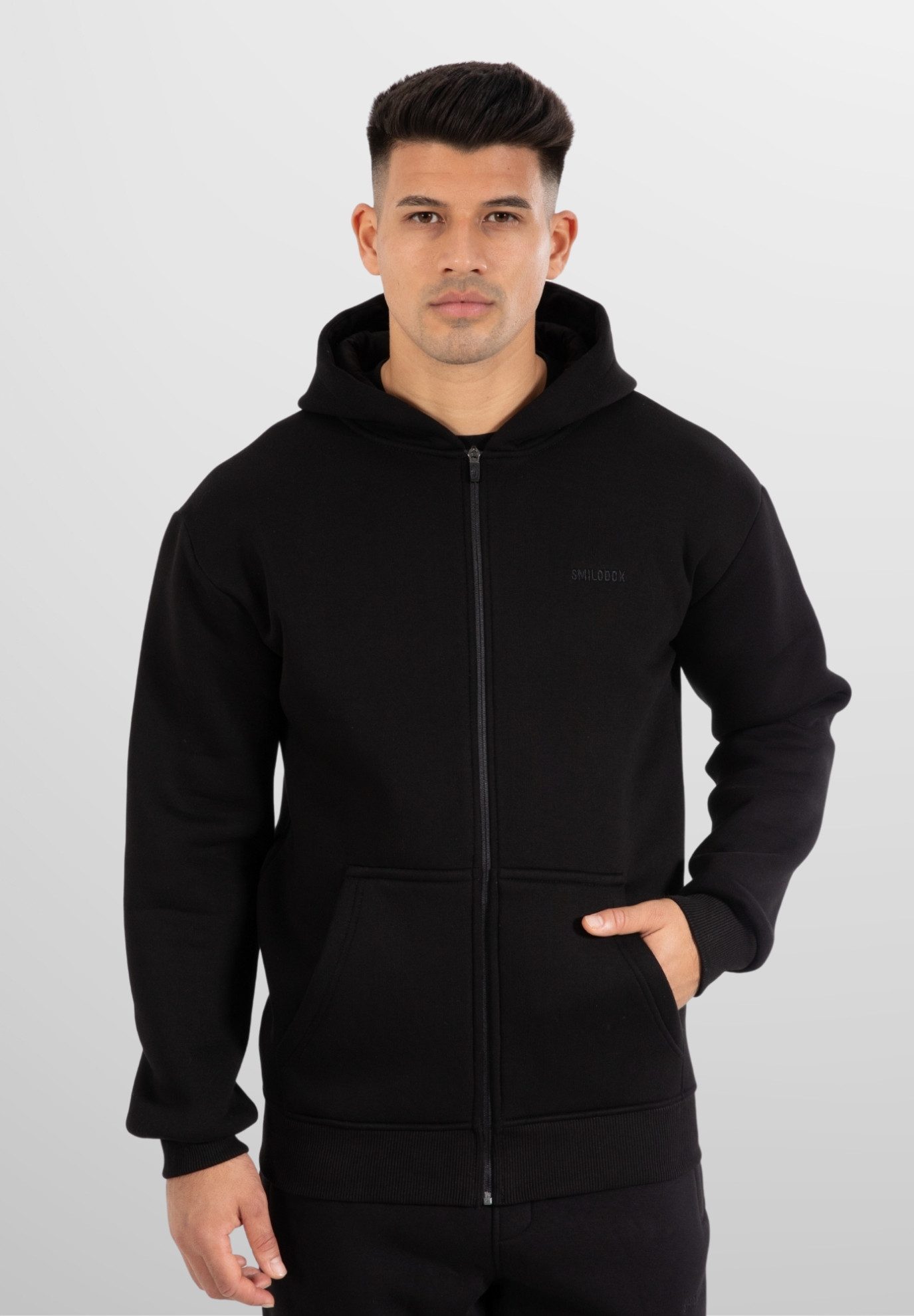 Smilodox Outdoorjacke Raik, lässiger Baumwoll-Pullover mit günstig online kaufen