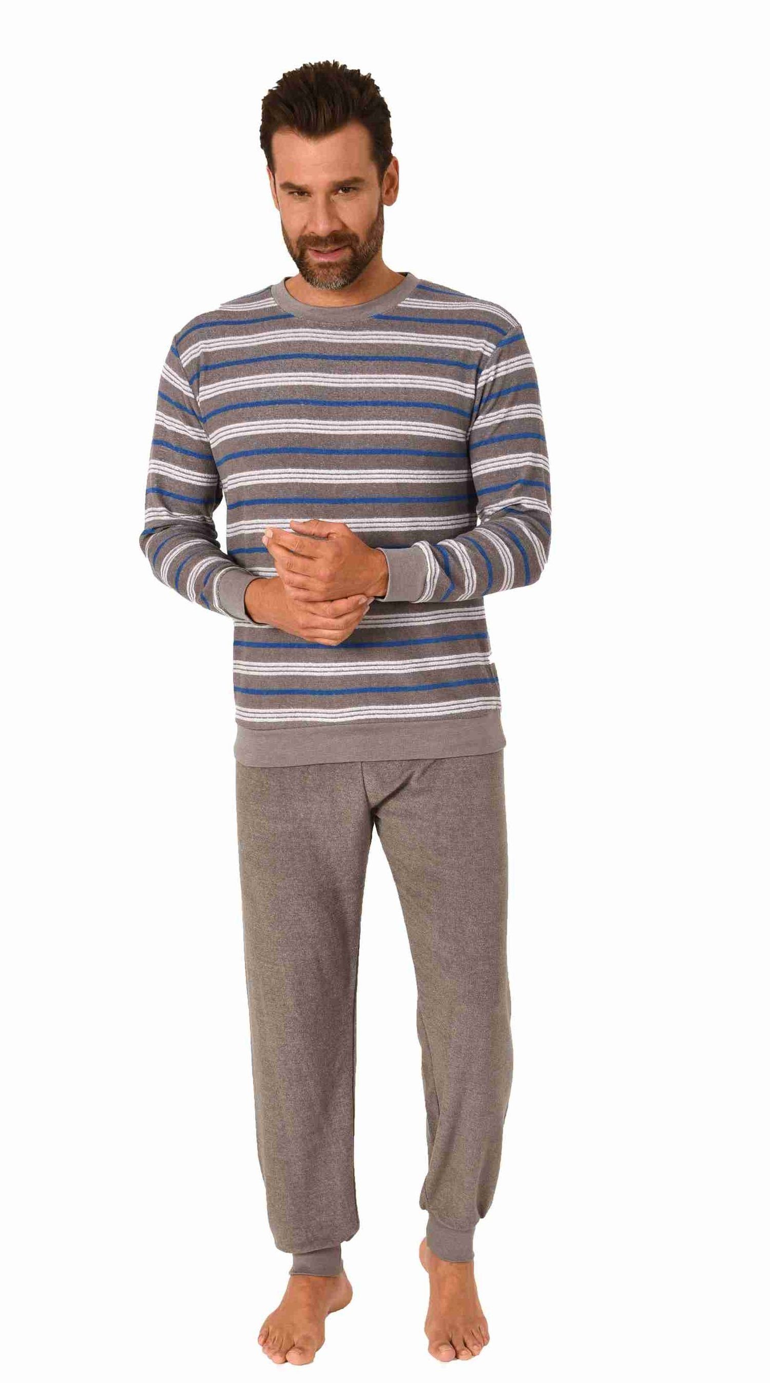 RELAX by Normann Pyjama Herren Frottee günstig online kaufen