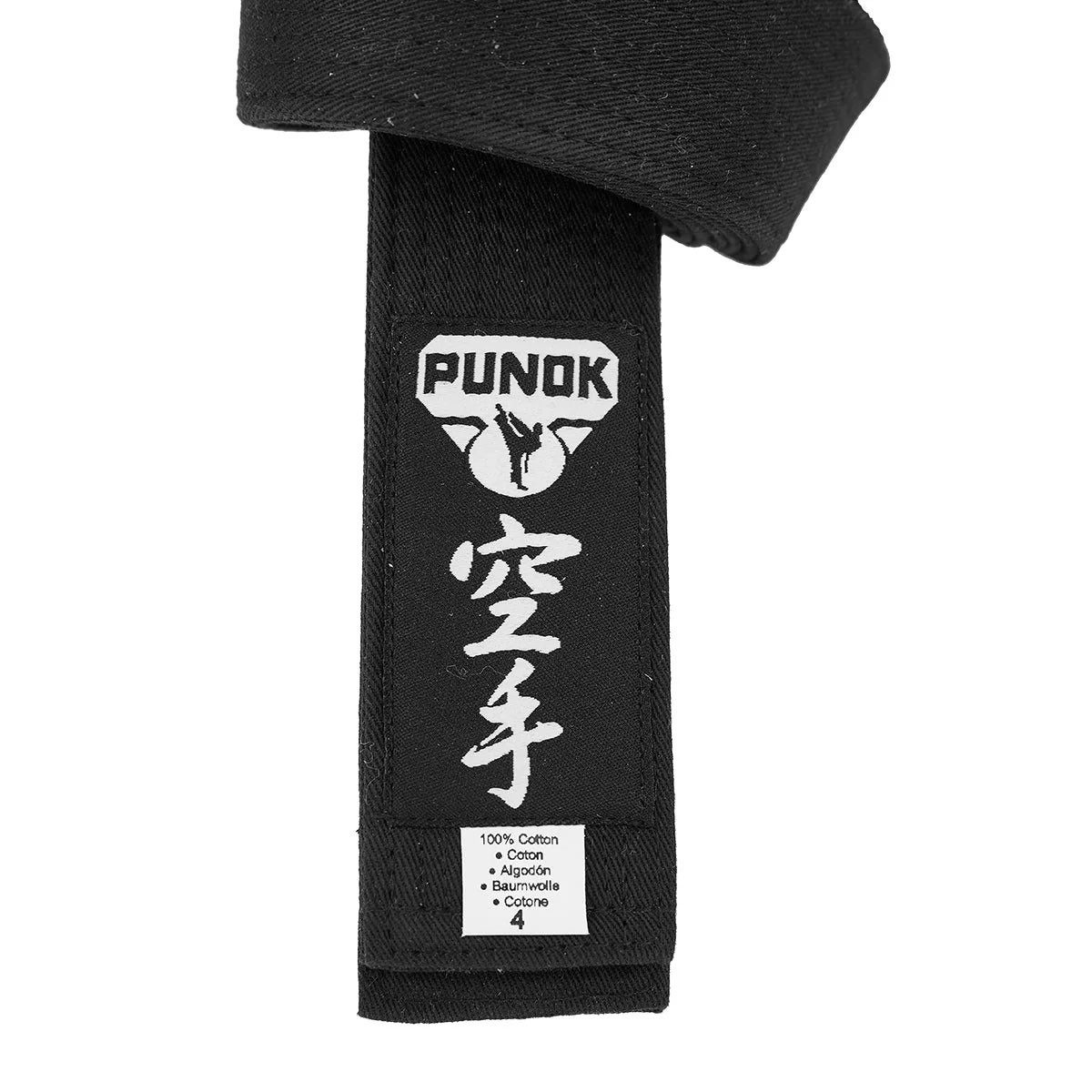 Century Martial Arts Karateanzug PUNOK Kata Gürtel Schwarz 100% Baumwolle 11 Nähte AAU & NASKA 320cm