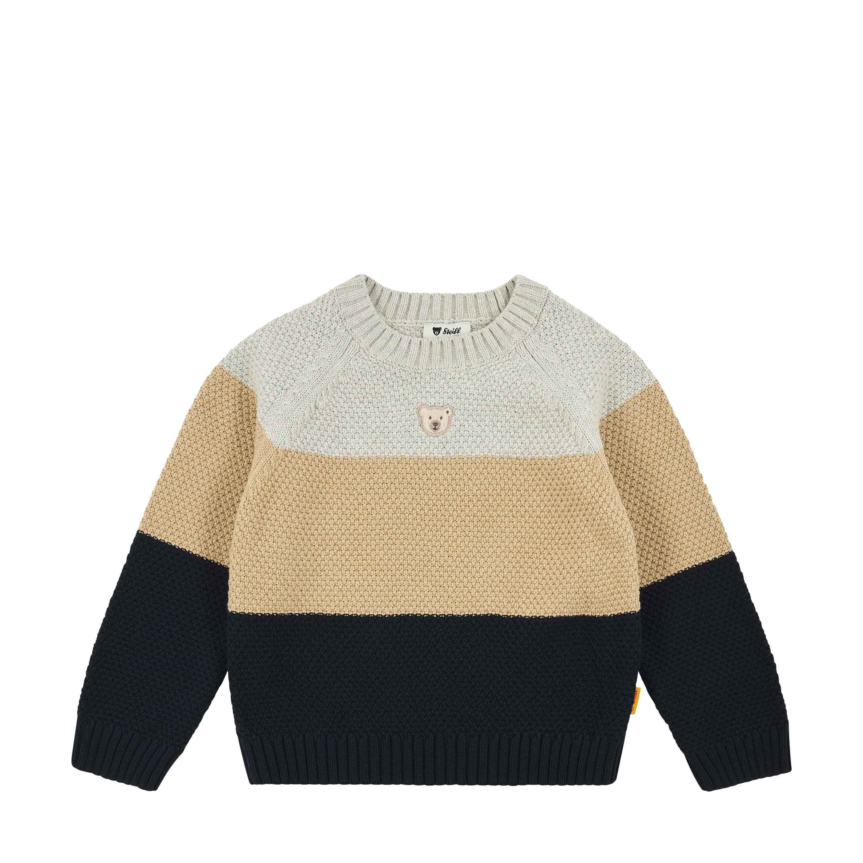 Steiff Rundhalspullover Pullover Off to the Moon