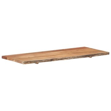 vidaXL Badezimmer-Set Badezimmer-Waschtischplatte Massivholz Akazie 140 x 55 x 3,8 cm