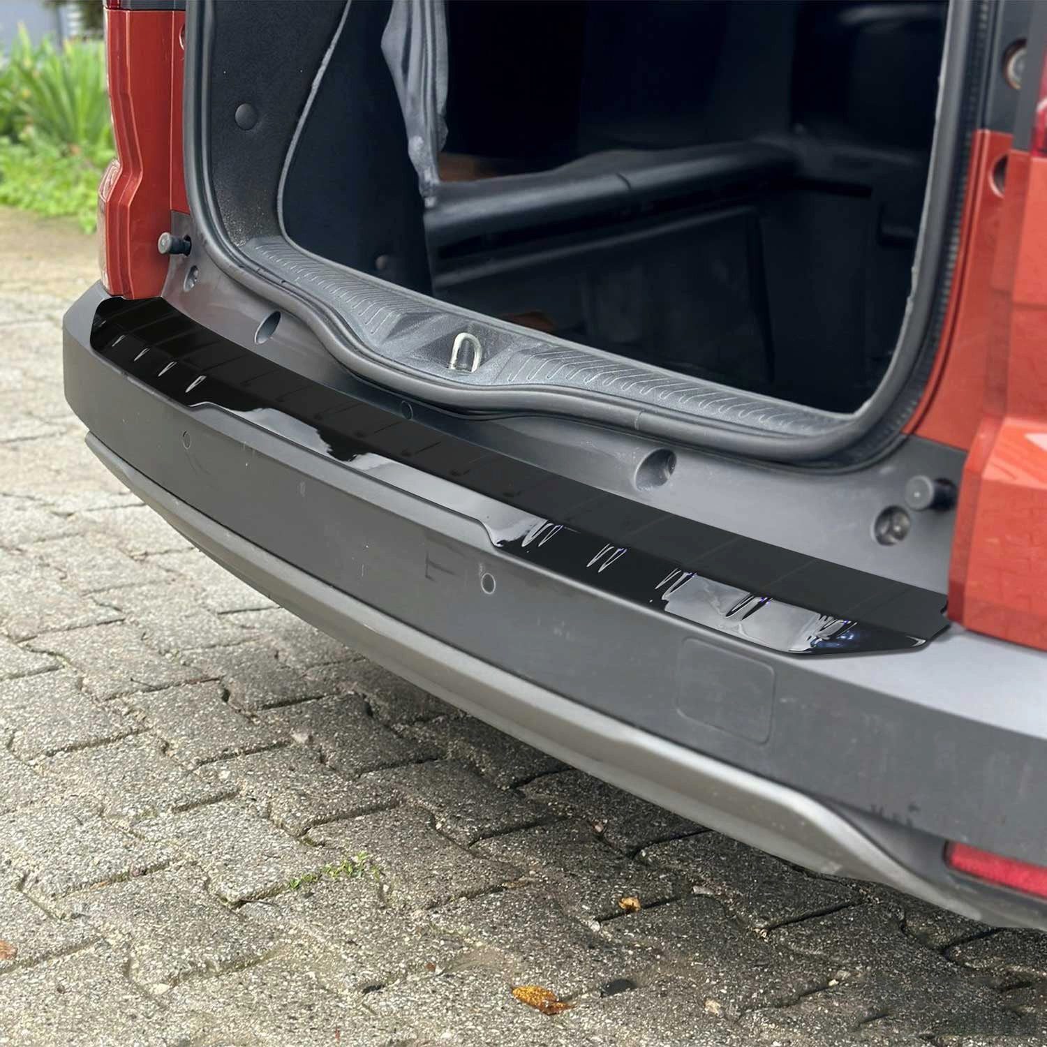 OMAC Захист бампера für Dacia Jogger 2022-2025 ABS Glanz Schwarz Hintere Stoßstange, Zubehör für Dacia Jogger 2022-2025, Langlebig,Einfache Reinigung,Einfache Installation,Rostbeständig