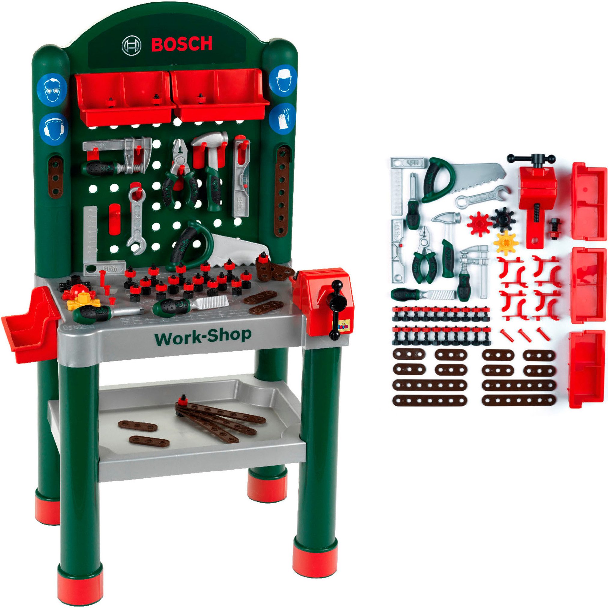 Klein Spielwerkbank BOSCH-Work-Shop, Made in Germany günstig online kaufen