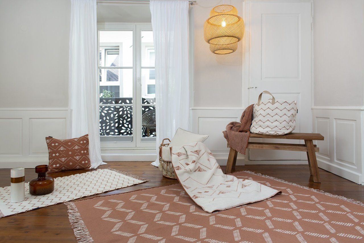 DAVID FUSSENEGGER Designteppich Goliath 'Boho' 150 x 200 cm