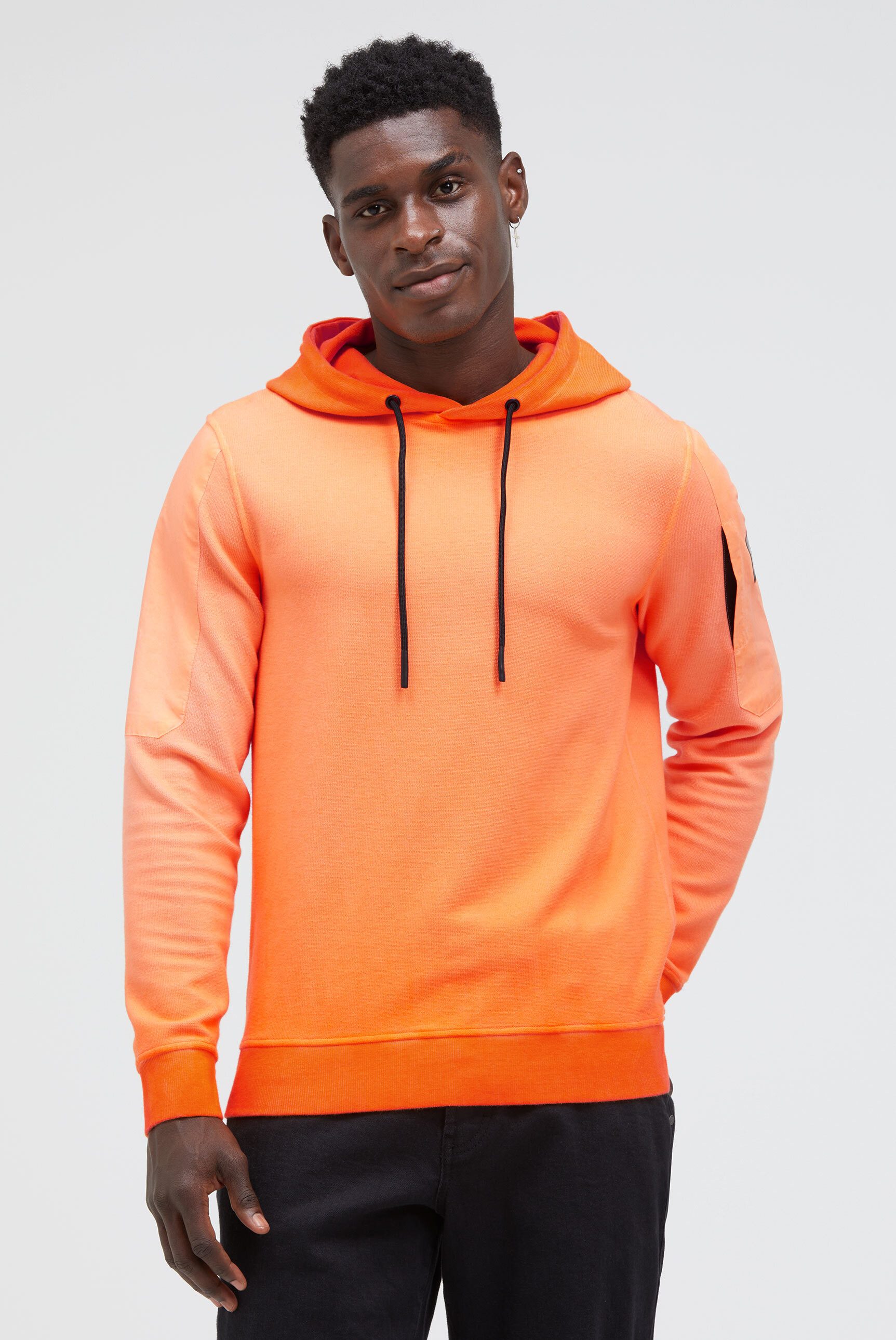 CMPD Kapuzensweatshirt mit Ärmeltasche